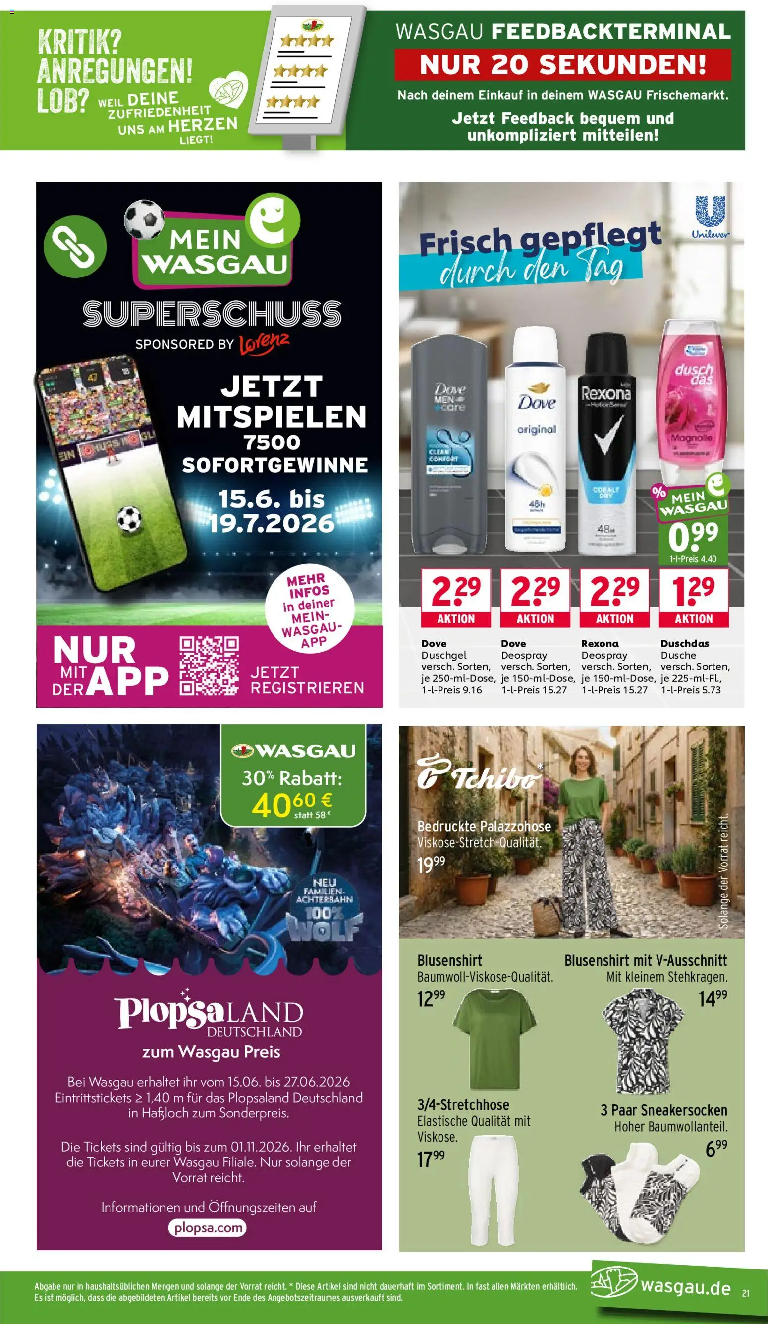 Wasgau Prospekt – gültig ab 15.06.2026 | Seite: 21