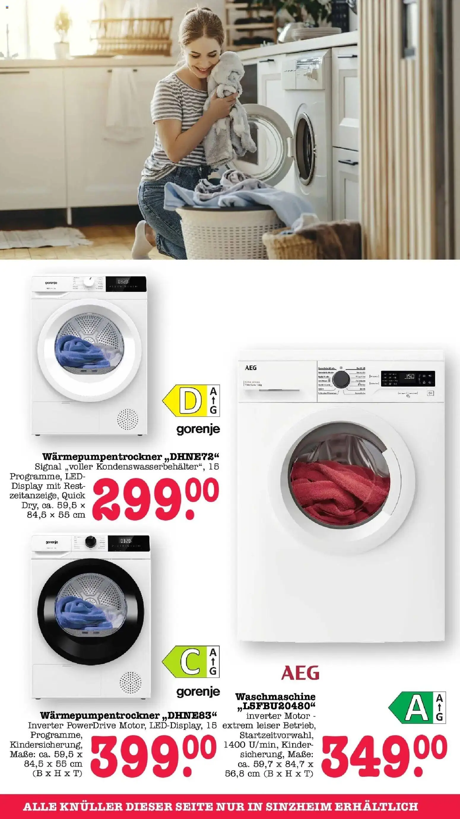 Edeka Prospekt Bühlertal (ab 19.10.2026) » Angebote Online | Seite: 78 | Produkte: Gorenje, Waschmaschine