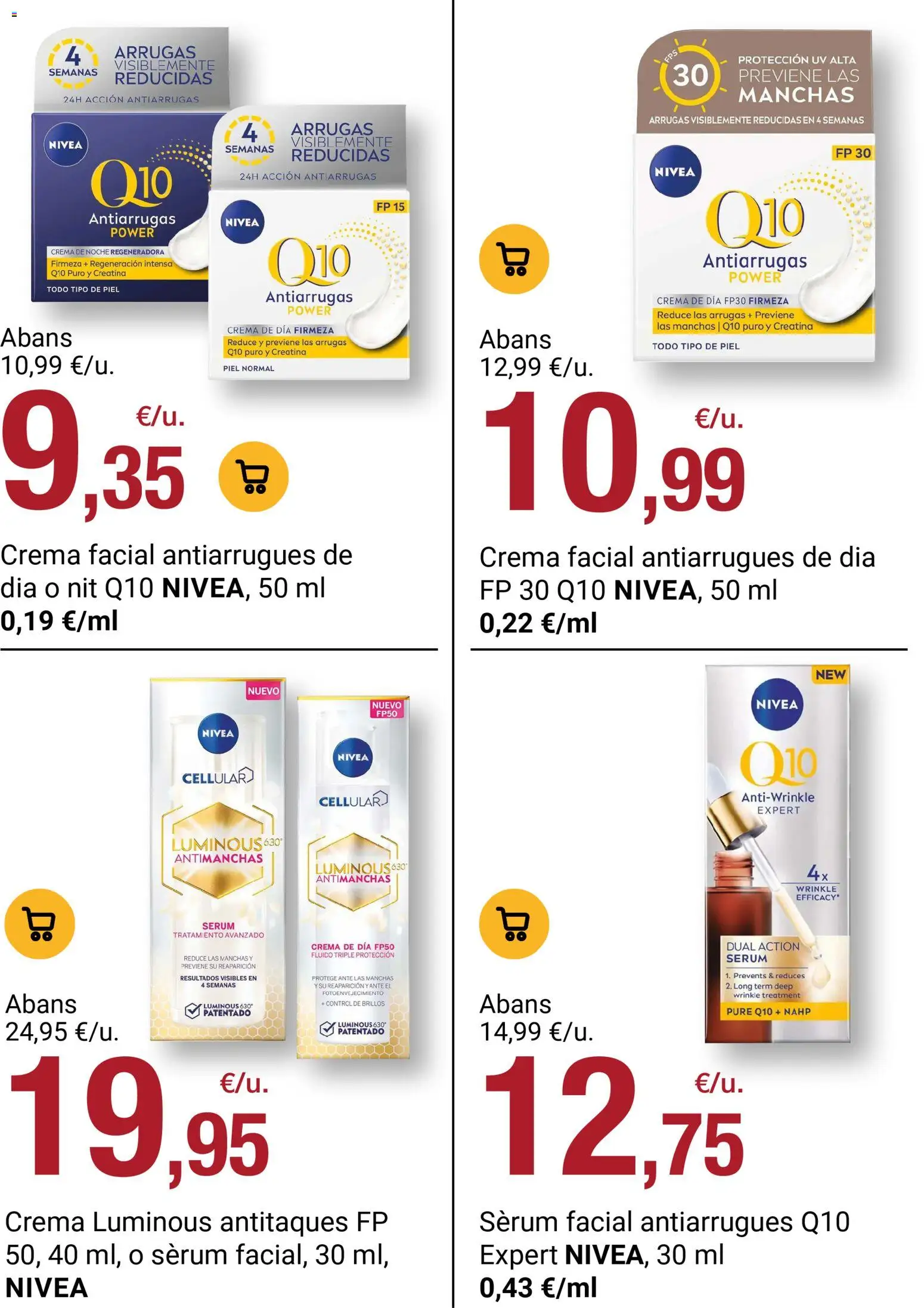 Bonpreu folleto │ válido desde el 03.03.2026 | Página: 84 | Productos: Sérum, Crema facial, Crema, Crema de noche