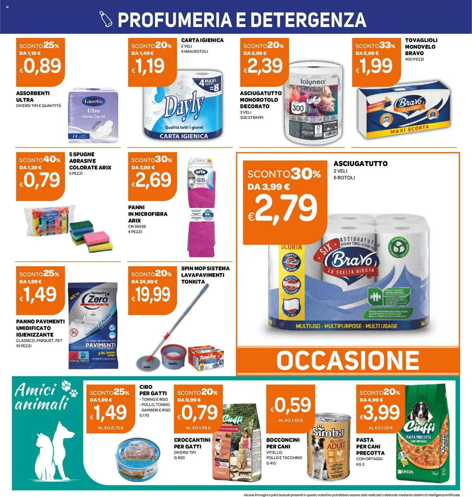 Volantino Ekom del 22/09/2026 | Pagina: 5 | Prodotti: Riso, Detergente, Pasta, Tonno