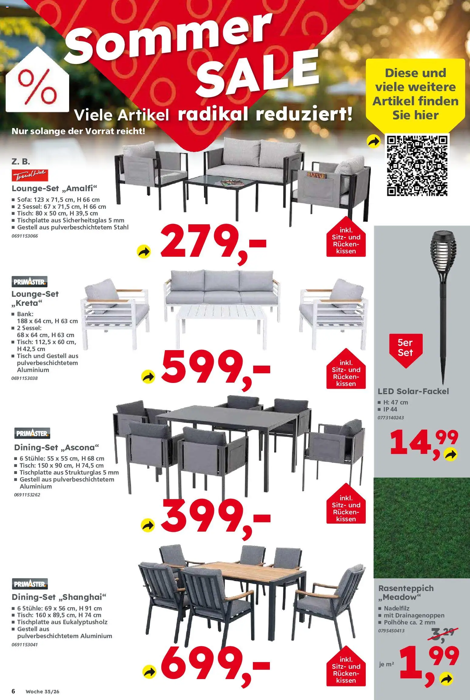 Globus Baumarkt Prospekt – gültig ab 24.08.2026 | Seite: 6