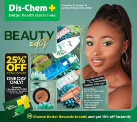 Dis-Chem specials catalogue – valid from 20/08/2026