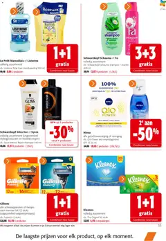 Colruyt folder - Voorbeeld van een folder van Colruyt, geldig van 26/08/2026 | Pagina: 33 | Producten: Listerine, Kruiden, Mondspoeling, Shampoo