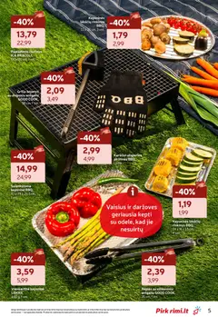 Rimi leidinys galioja nuo 12.05.2026 | Puslapis: 5 | Prekių: Čiužinys, Pirštines