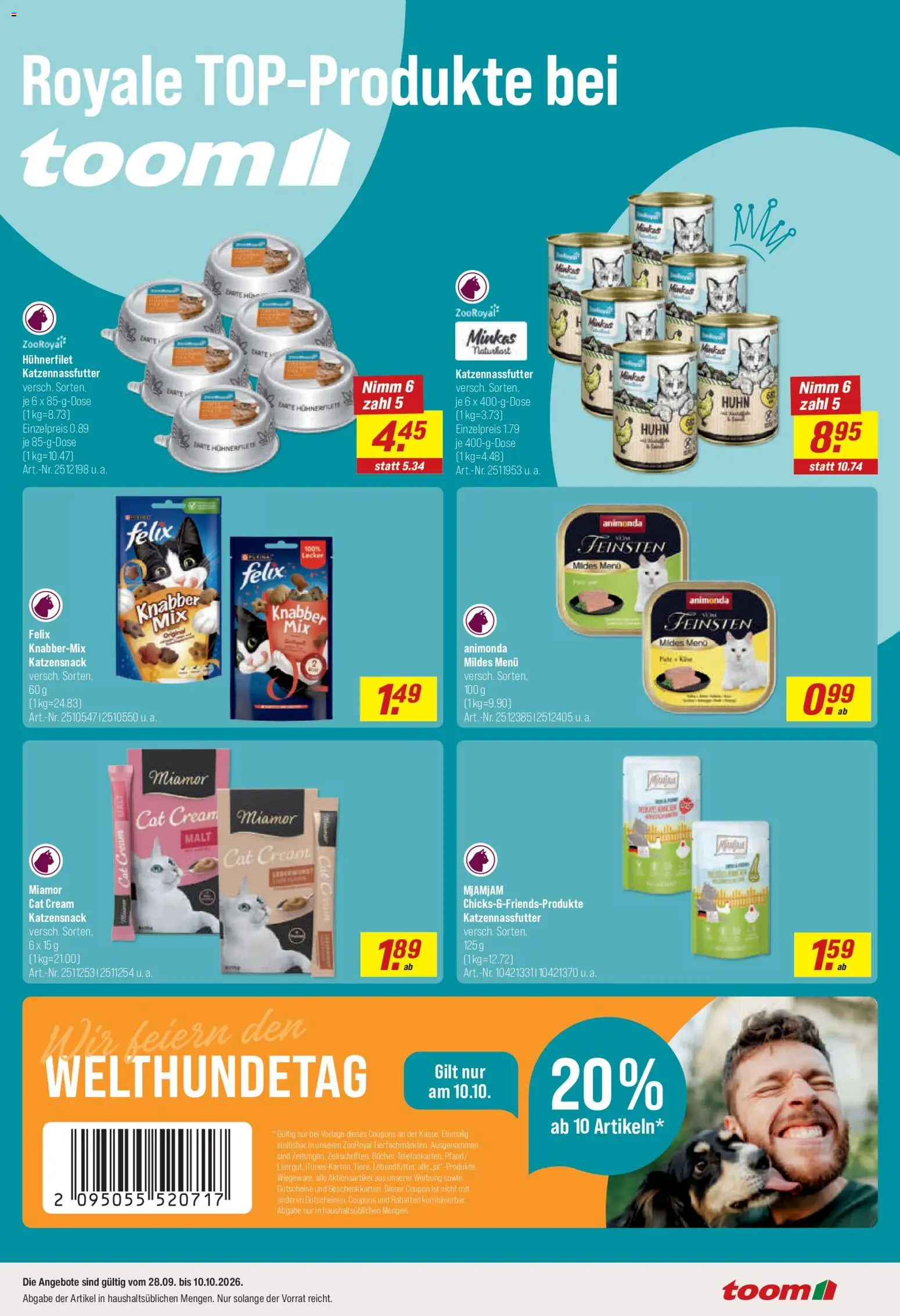 Toom Baumarkt Prospekt – gültig ab 28.09.2026 | Seite: 23