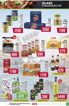 COOP - Abc & szuper / Alföld Pro-Coop Zrt. - amely érvényes a következő dátumtól: 2026.07.16. | Oldal: 7 | Termékek: Grissini, Penne, Kenyér, Gnocchi