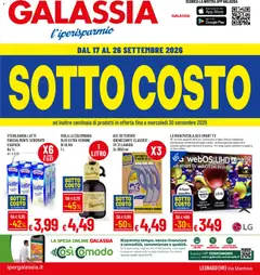 Anteprima del volantino Galassia volantino valido a partire dal 17/09/2026