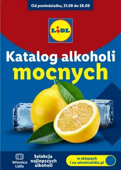 Pogląd oferty "Lidl Katalog alkoholi mocnych" - ważna od 31.08.2026