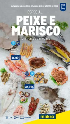 Pré-visualização Makro Especial Peixe e Marisco válido de 20/07/2026