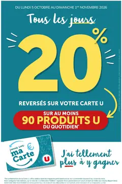 U Express - Prévisualisation de U Express - Ma sélection Carte U Octobre valide à partir de 05/10/2026