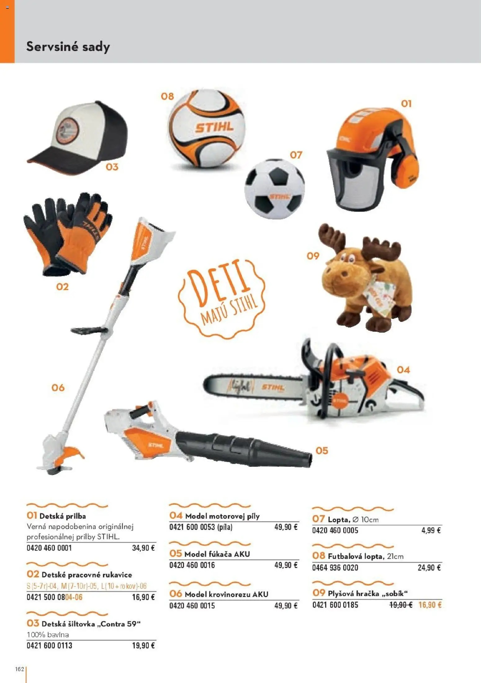 Nové STIHL akcie – leták je platný od 19.08.2026 | Strana: 162 | Produkty: Píla, Aku, Rukavice