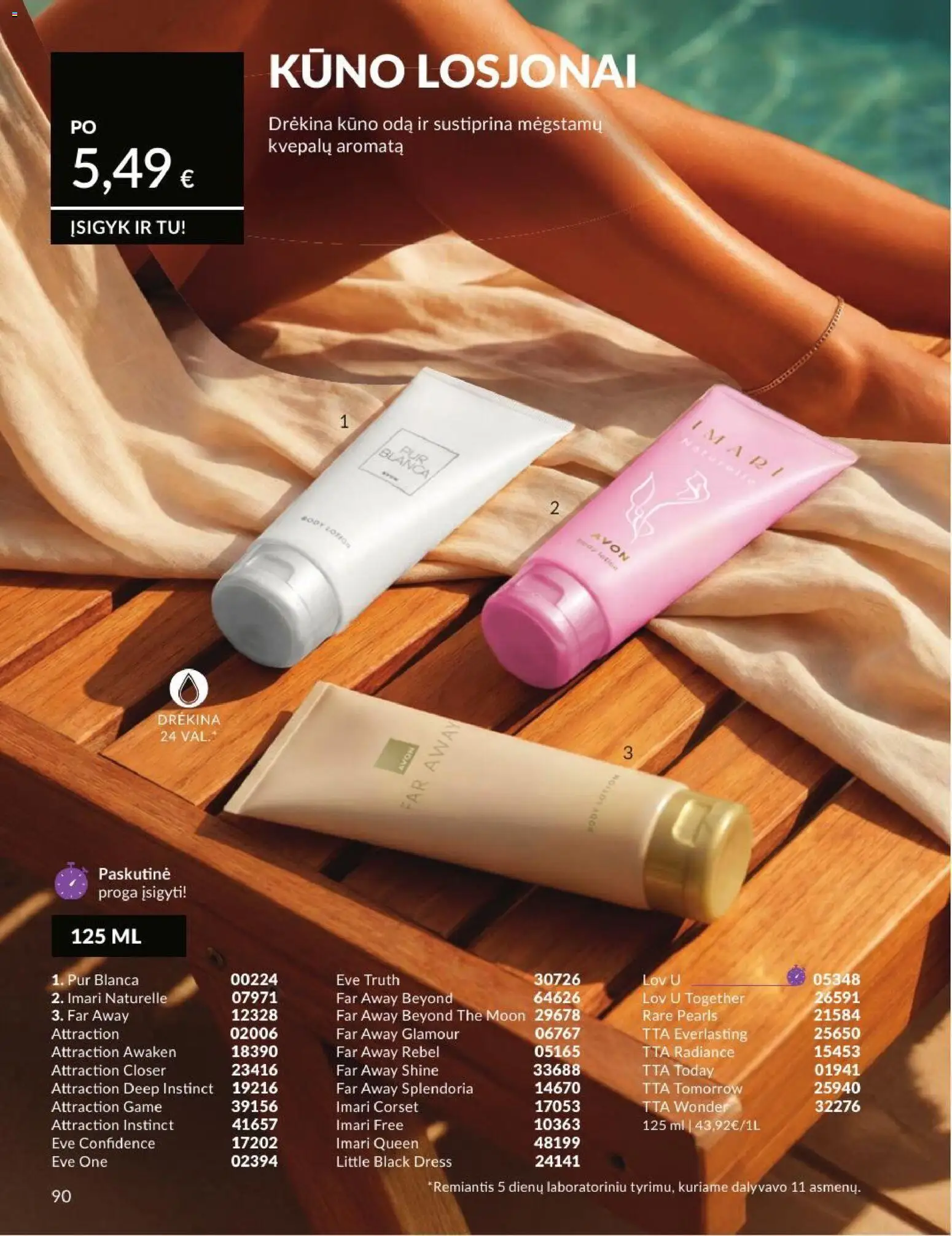 AVON akcijos nuo 2026.07.01 | Puslapis: 90