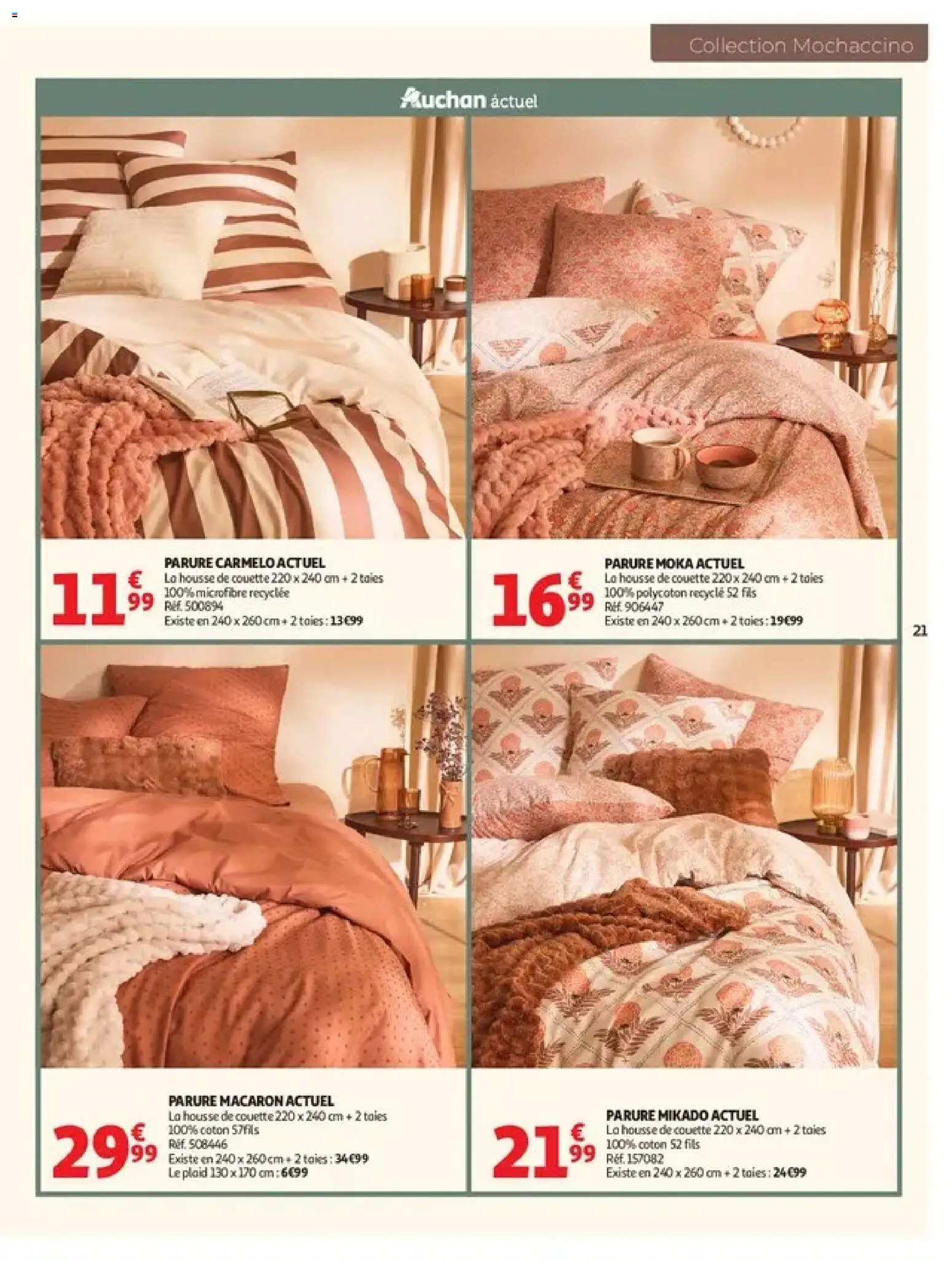 {H1} | Page: 21 | Produits: Coton, Mikado, Housse de couette, Couette