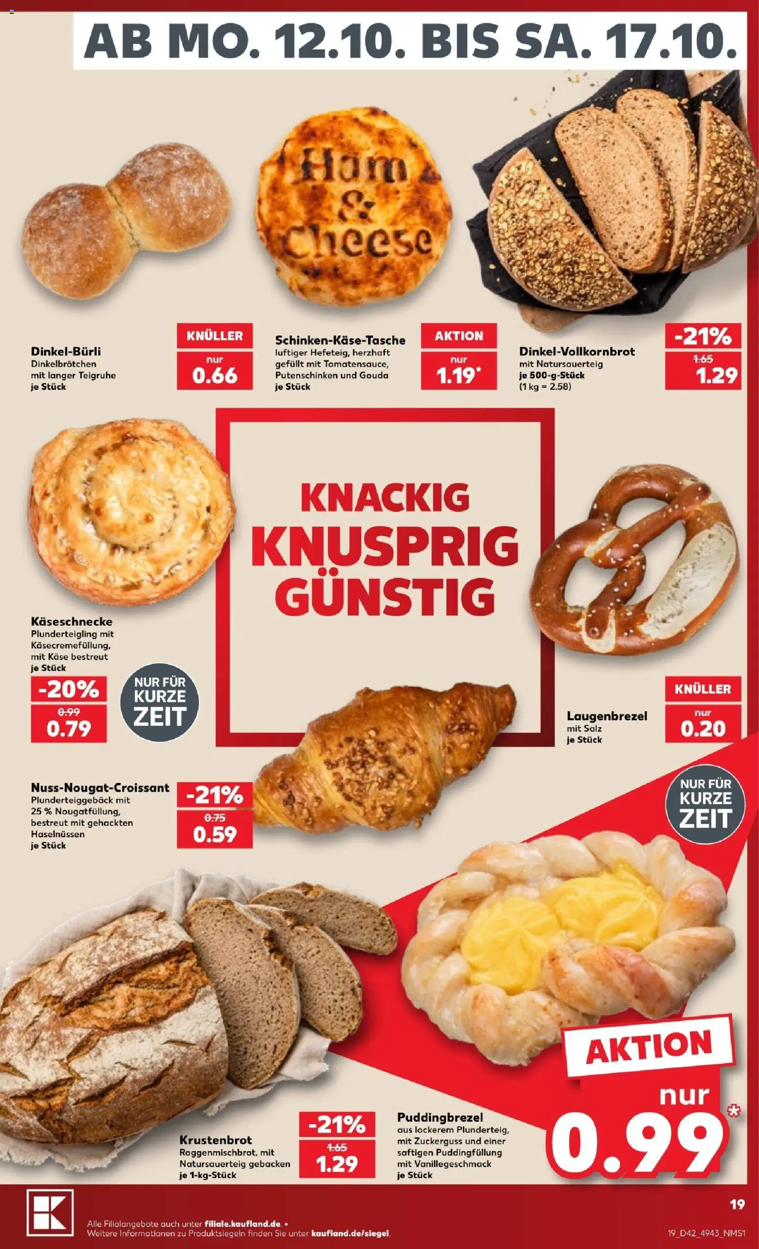 Kaufland Prospekt Bremen – gültig ab 12.10.2026 | Seite: 23 | Produkte: Eisbergsalat, Mohren, Petersilie