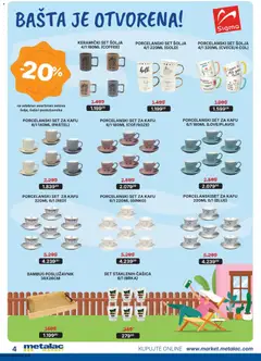 Metalac Market katalog - pregled Metalac Market kataloga - važi od 01.06.2026 | Strana: 4 | Proizvode: Šolja