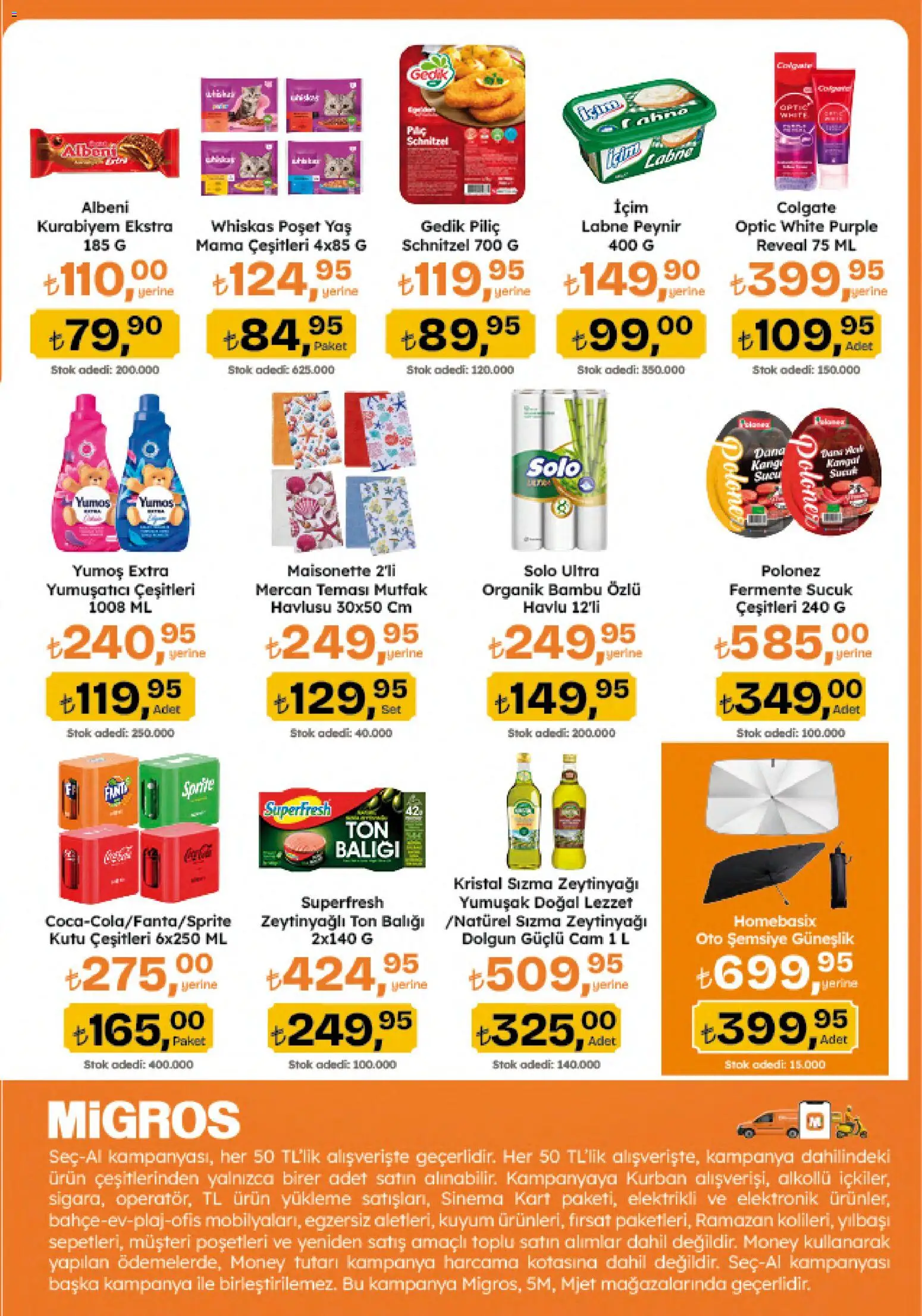 Migros Katalog - Migroskop - 04.06.2026 tarihinden itibaren geçerlidir | Sayfa: 122 | Ürünler: Kutu, Piliç, Ton balığı, Sucuk