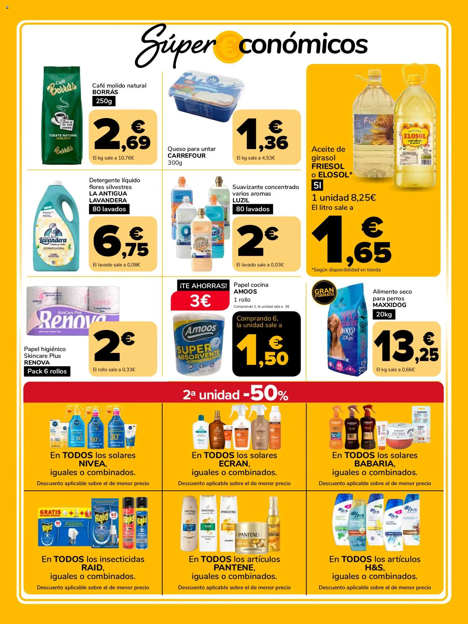 Supeco folleto │ válido desde el 04.06.2026 | Página: 3 | Productos: Detergente, Café, Papel higienico, Suavizante