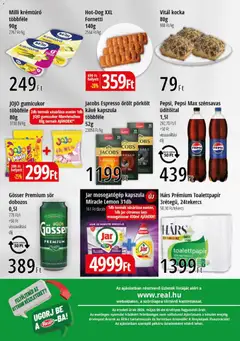 Reál Bevásárló hétvége - Kisalföld - amely érvényes a következő dátumtól: 14.05.2026 | Oldal: 2 | Termékek: Gumicukor, Gösser, Sör, Mosogatószer