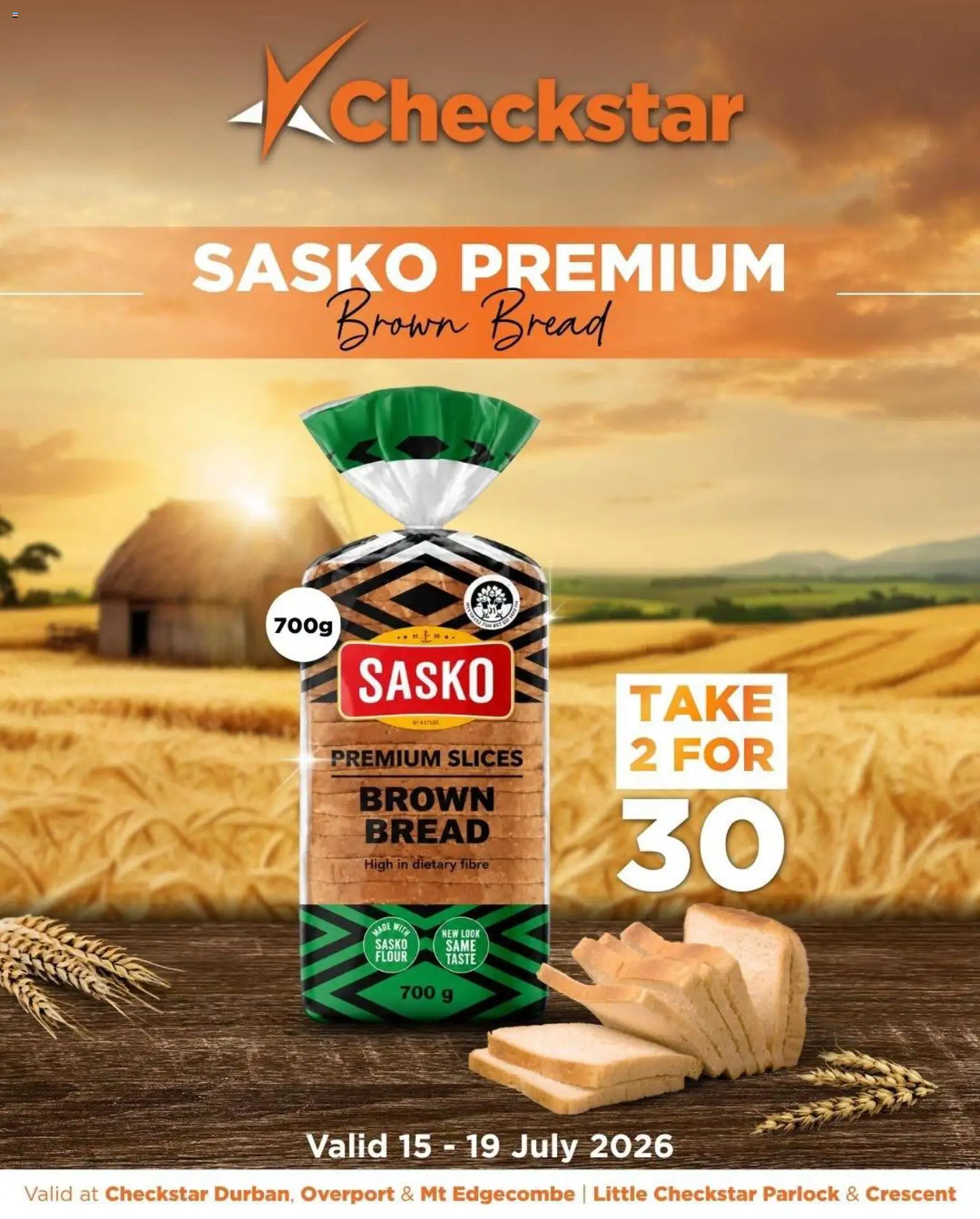 New Check Star catalogue – valid from 15/07/2026 | Page: 1 | Products: Bread