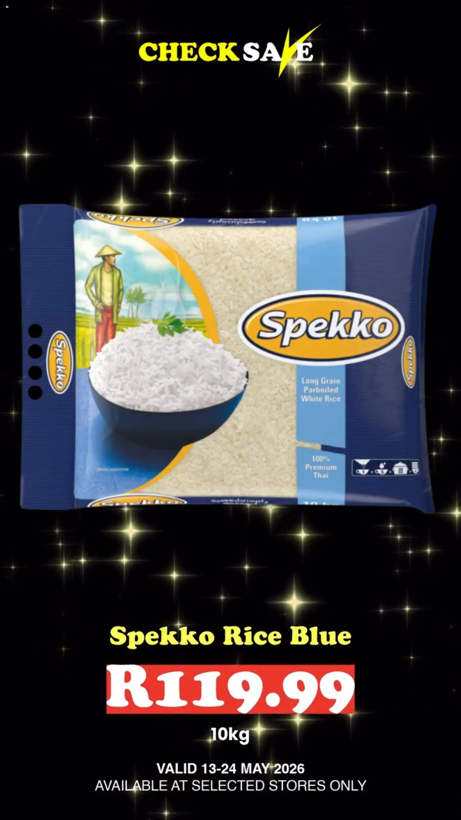 New Check Save catalogue – valid from 13.05.2026 | Page: 4 | Products: Rice
