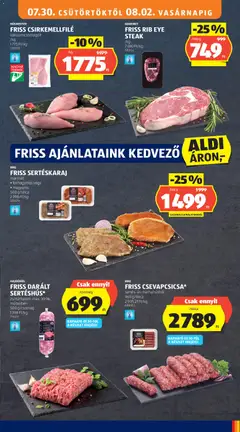 Aldi akciós újság - amely érvényes a következő dátumtól: 2026.07.30. | Oldal: 11
