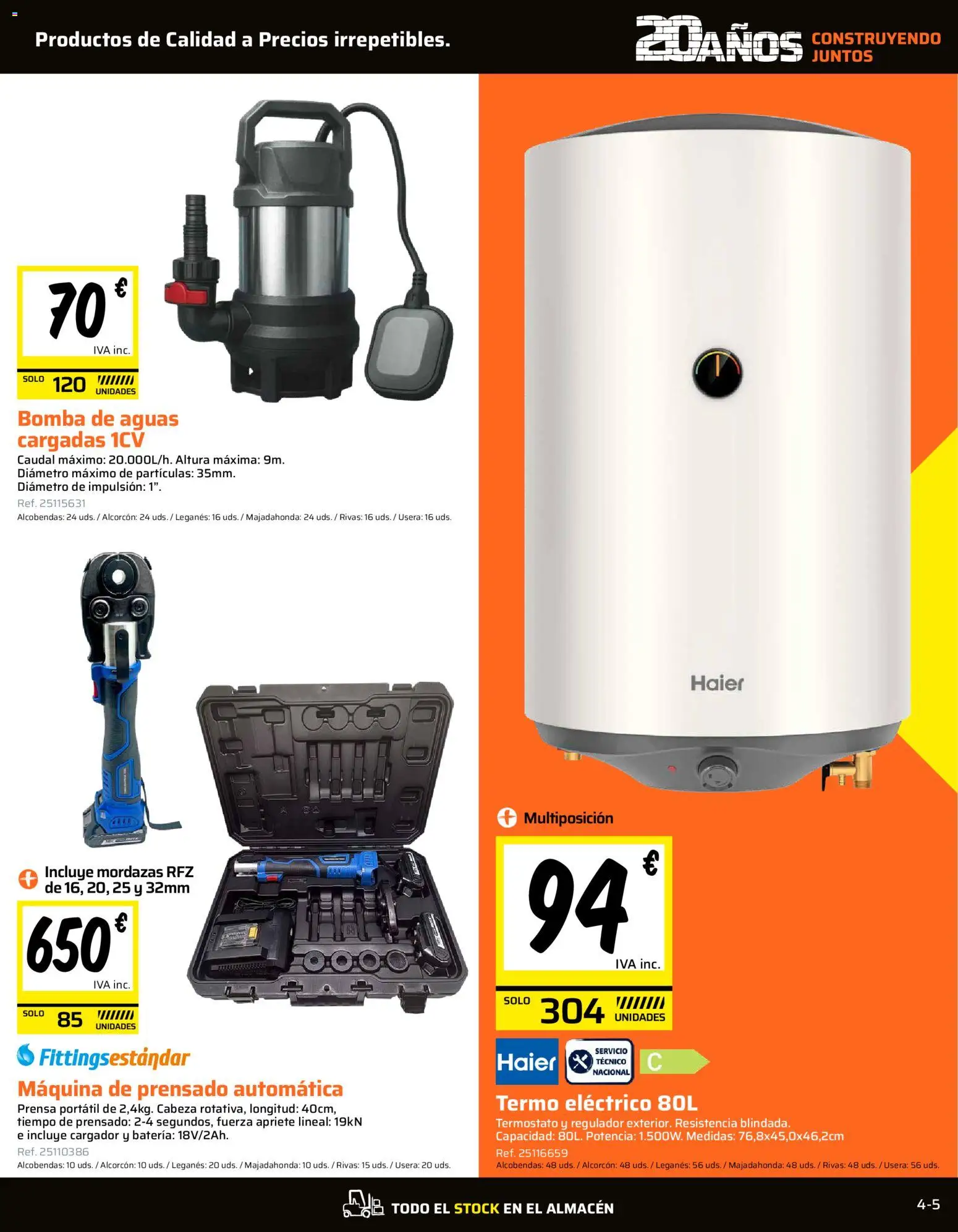 Obramat folleto │ válido desde el 20.03.2026 | Página: 5 | Productos: Prensa, Batería