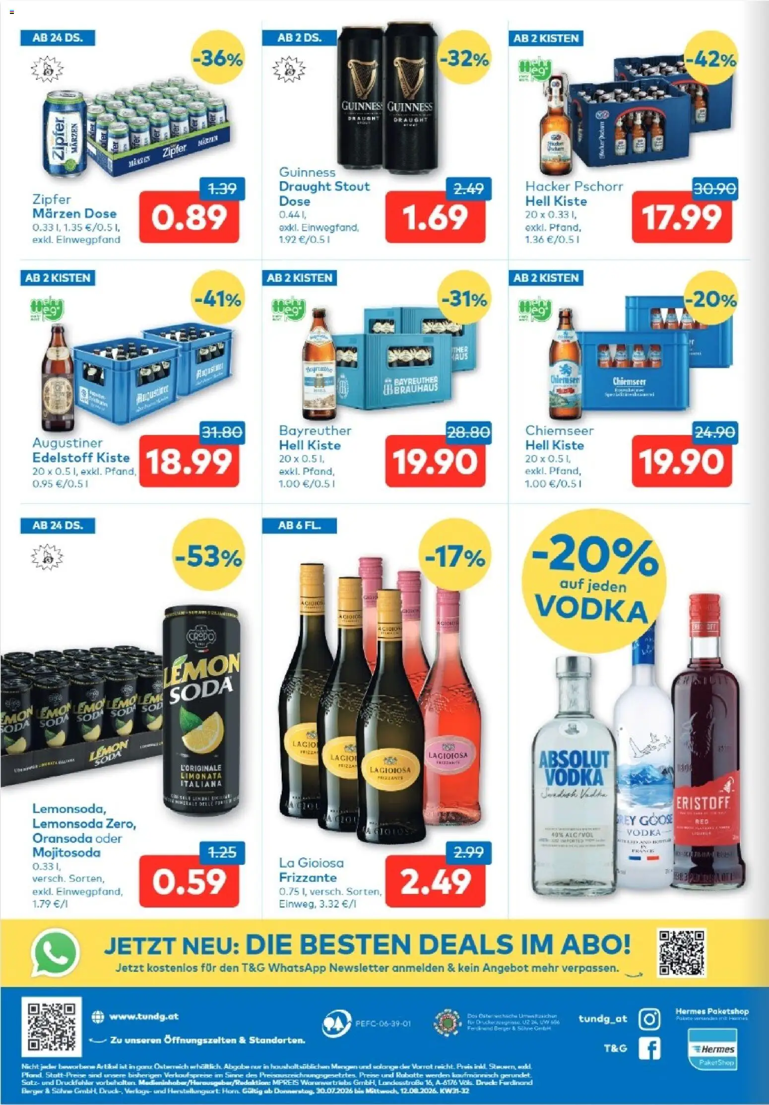 T&G Kärnten gültig ab 30.07.2026 | Seite: 8