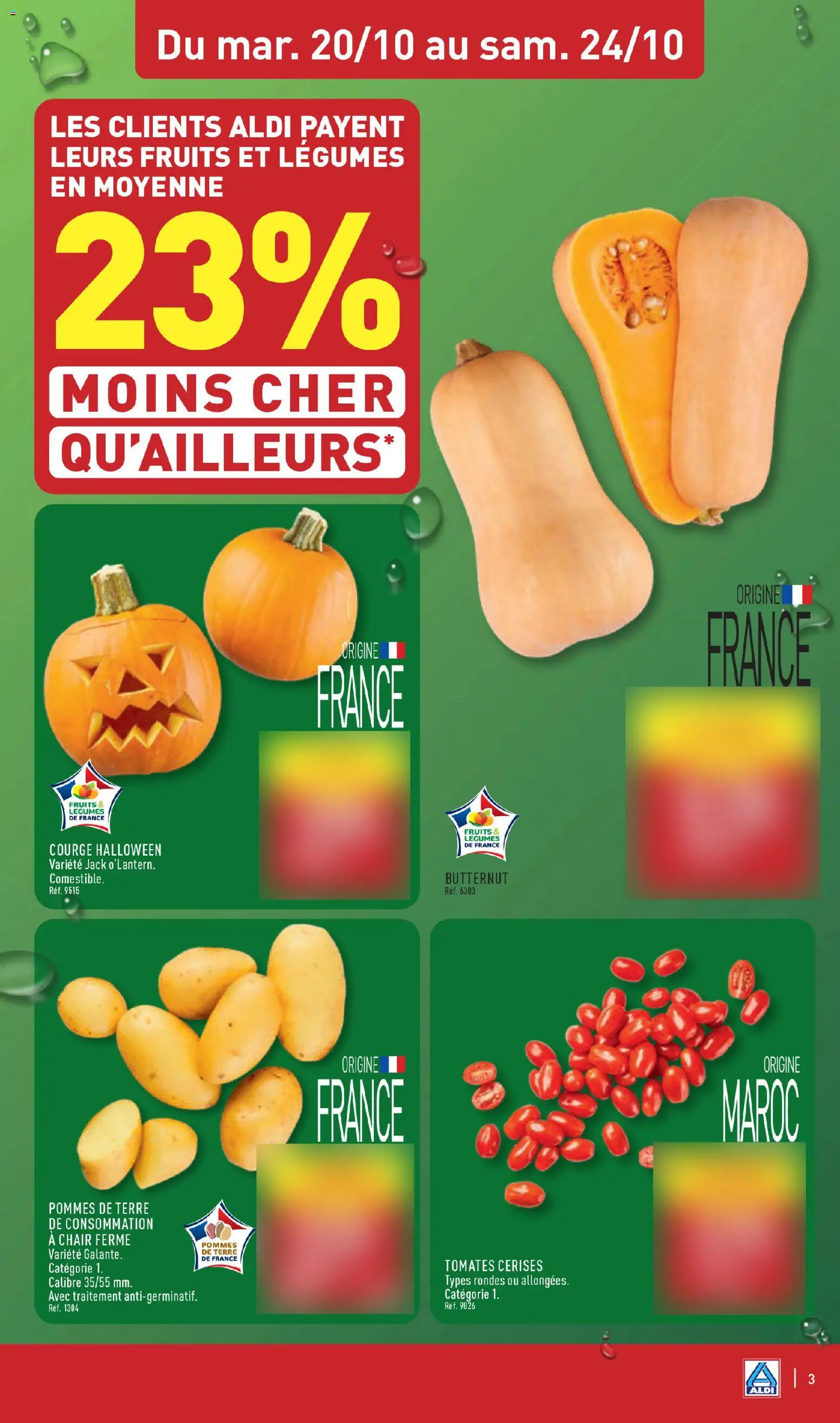 {H1} | Page: 5 | Produits: Cerises, Fruits, Pommes, Pommes de terre