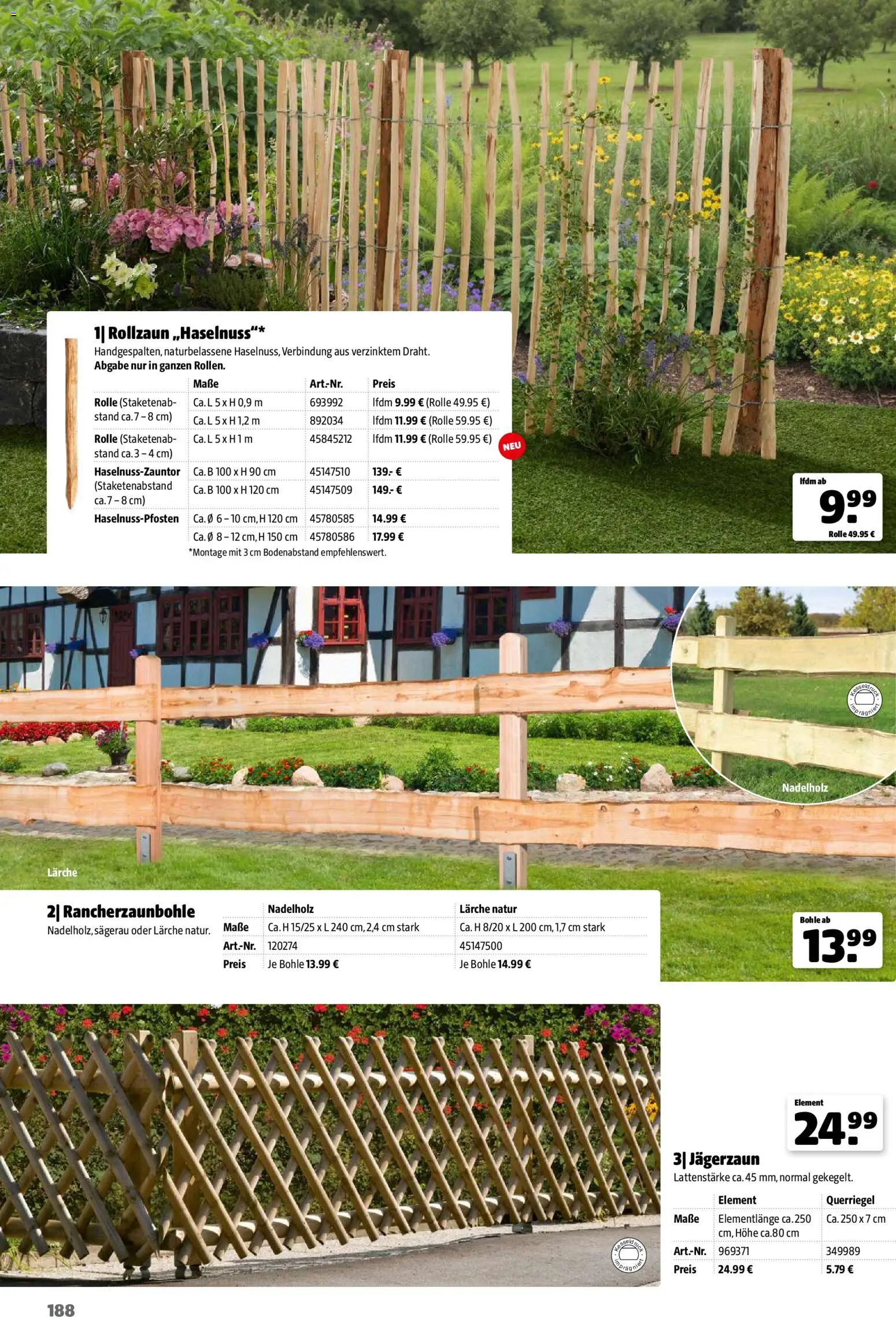 Hagebau Gartenjahr gültig ab 13.03.2026 | Seite: 188