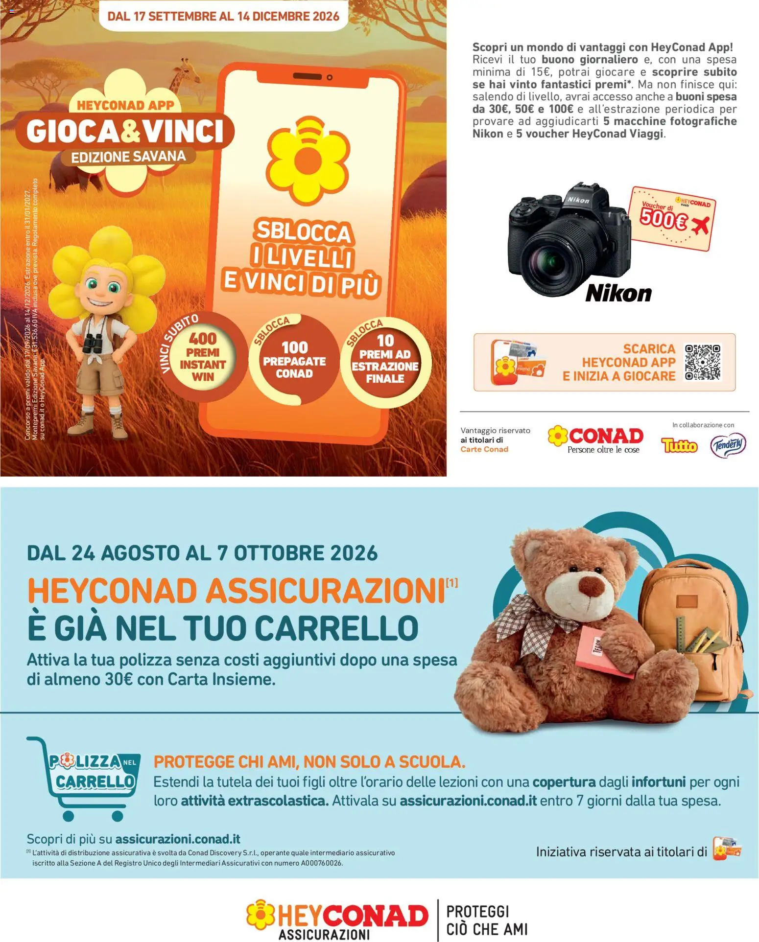 Volantino Conad del 25/09/2026 | Pagina: 12 | Prodotti: Carrello