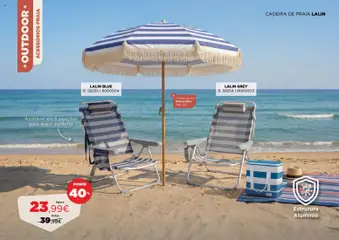 Pré-visualização Espaço Casa Catálogo Ar Livre 2026 válido de 03/06/2026 | Página: 38 | Produtos: Chapéu, Cadeira de praia, Cadeira