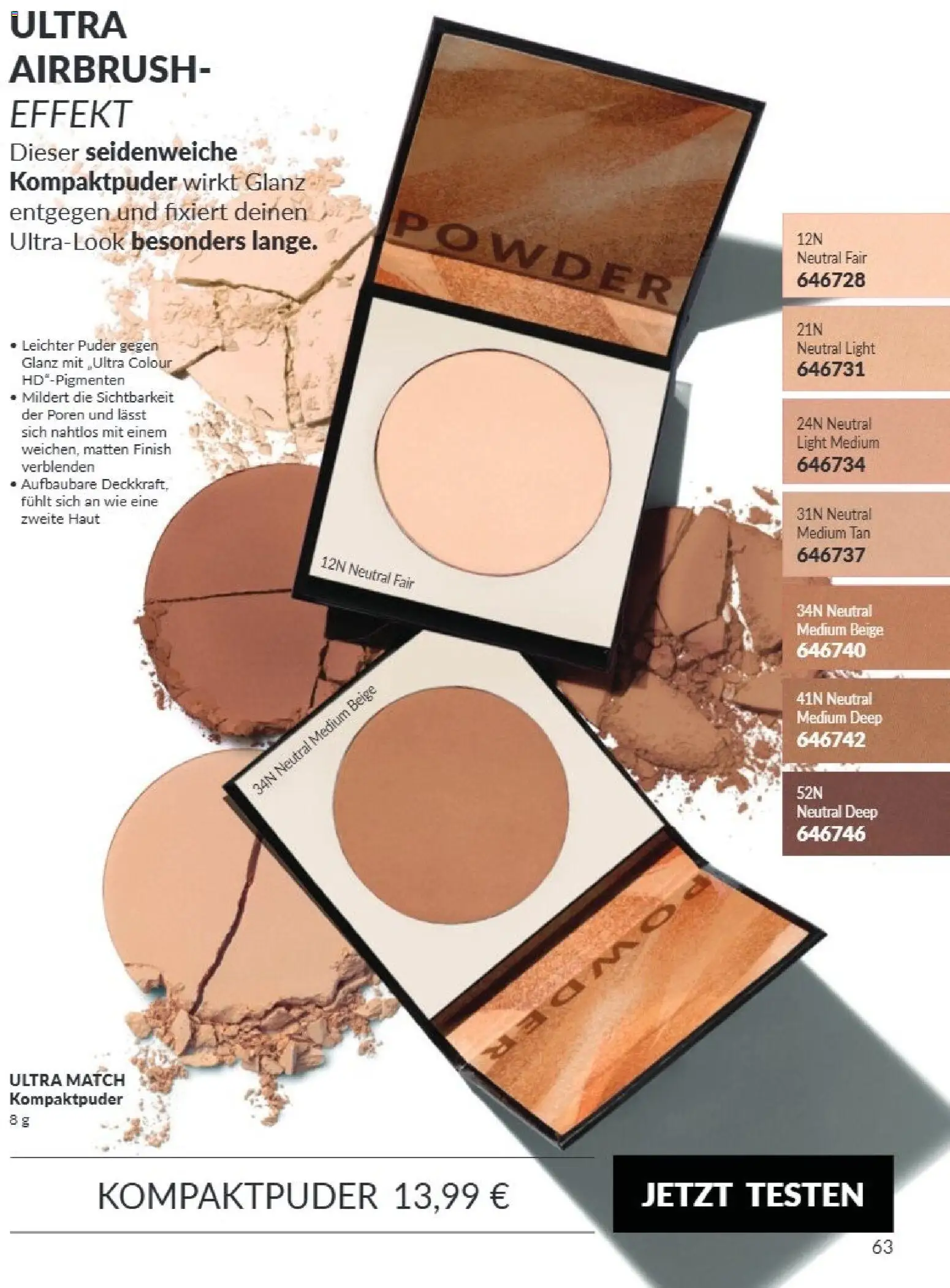 AVON Katalog September 2026 – gültig ab 01.09.2026 | Seite: 59 | Produkte: Puder, Finish