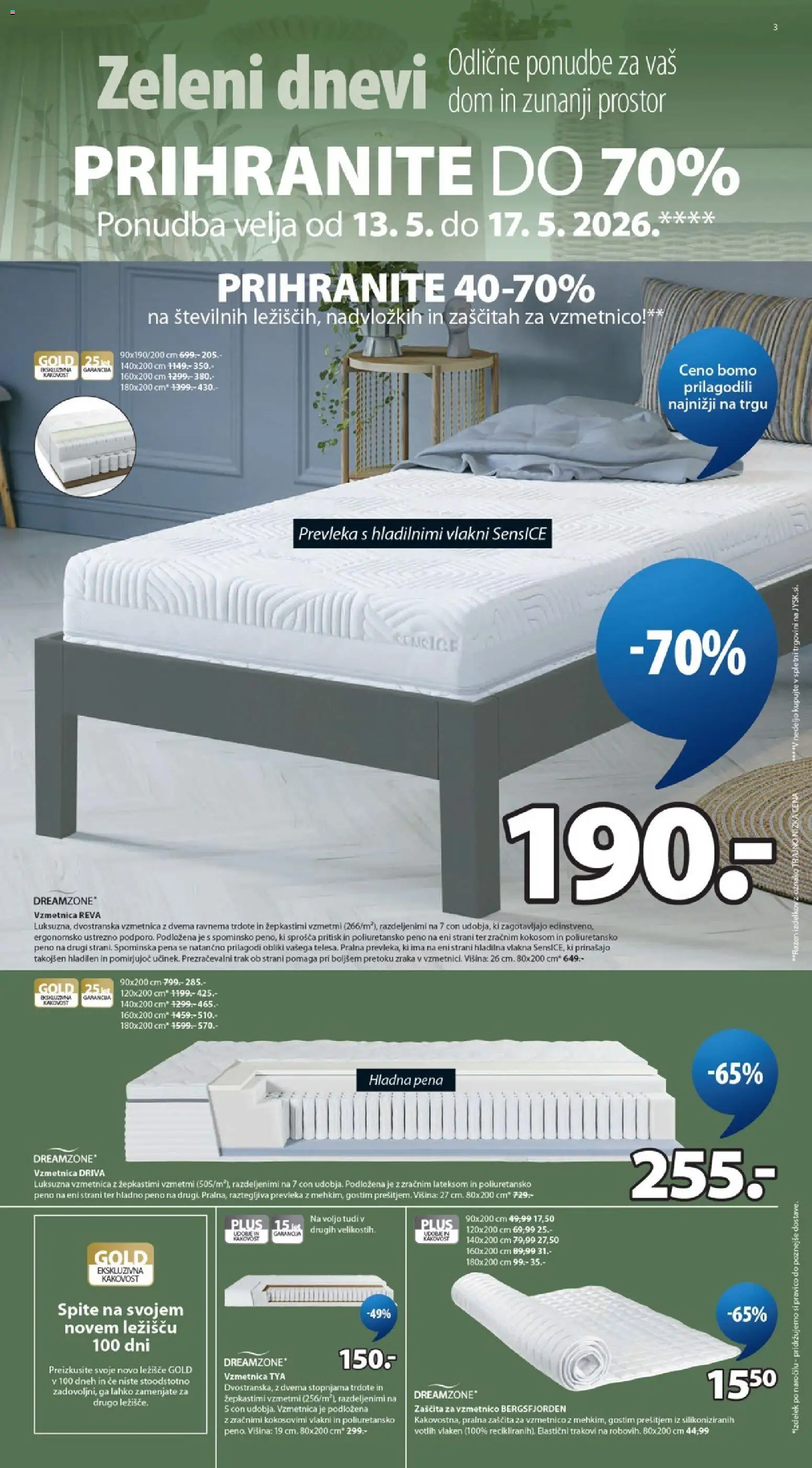 Novi JYSK katalog ponudbe – veljaven od 13.05.2026 | Stran: 3