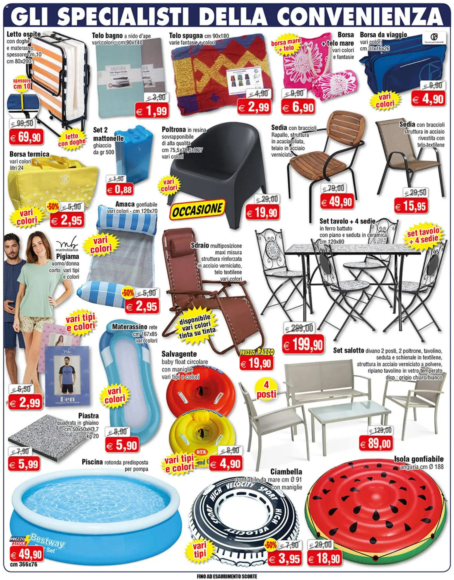 Volantino Magazzini Smart del 15/07/2026 | Pagina: 3 | Prodotti: Ripiano, Borsa termica, Borsa, Sedia