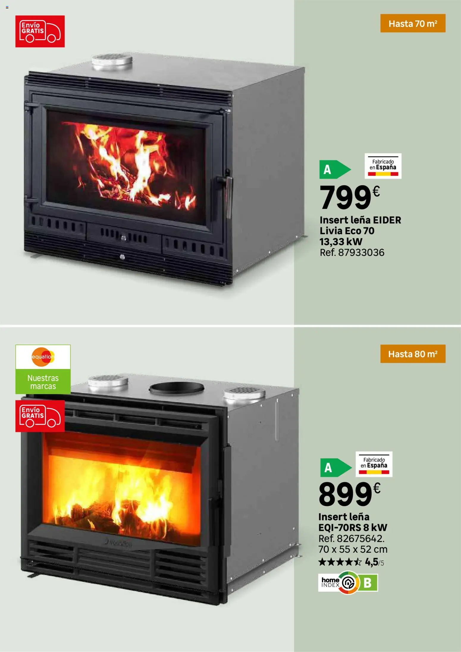 Leroy Merlin Calor en casa y mucho ahorro │ válido desde el 20/10/2026 | Página: 20 | Productos: Leña