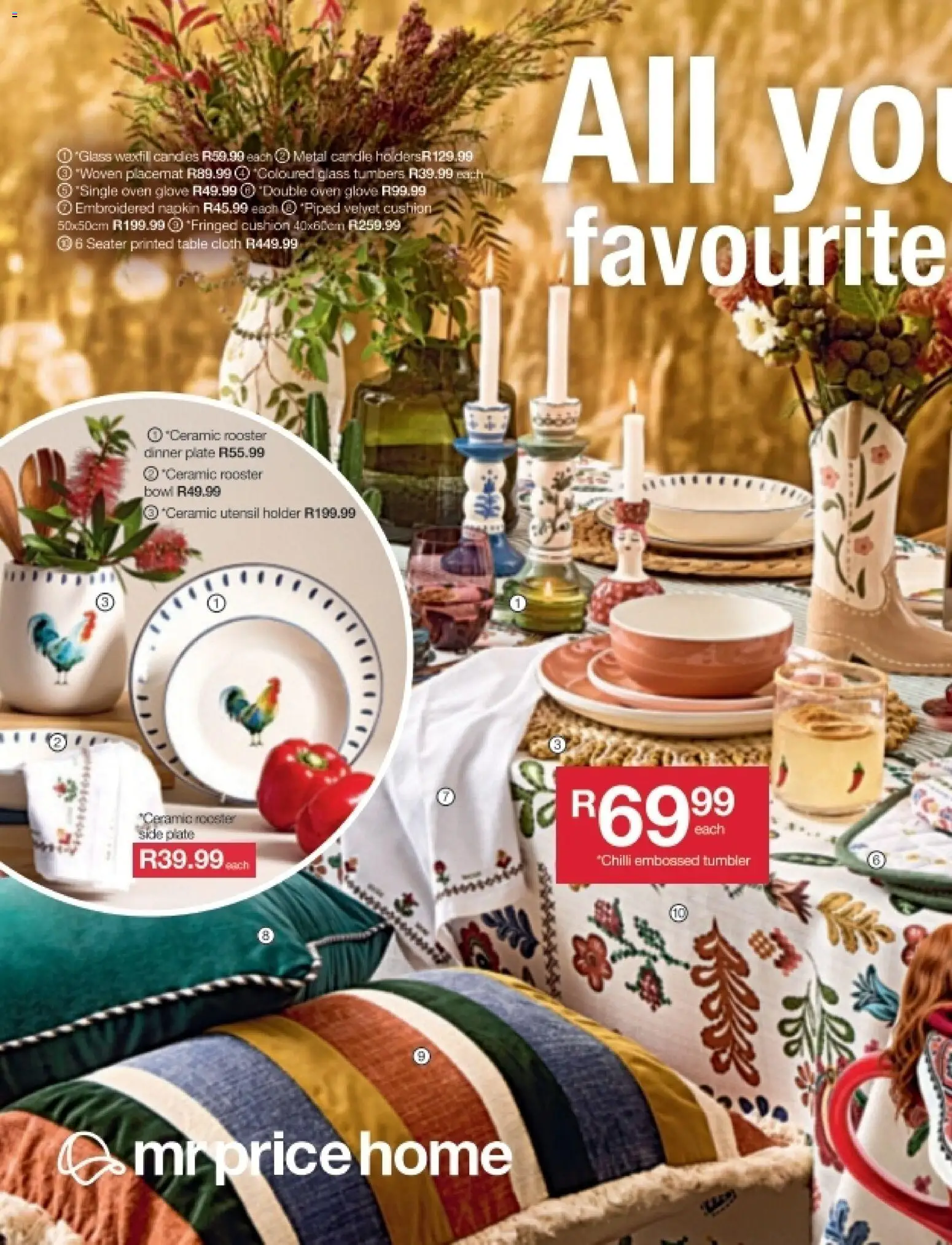 New MRP Home catalogue – valid from 23.04.2026 | Page: 4 | Products: Oven, Plate, Bowl, Utensil holder