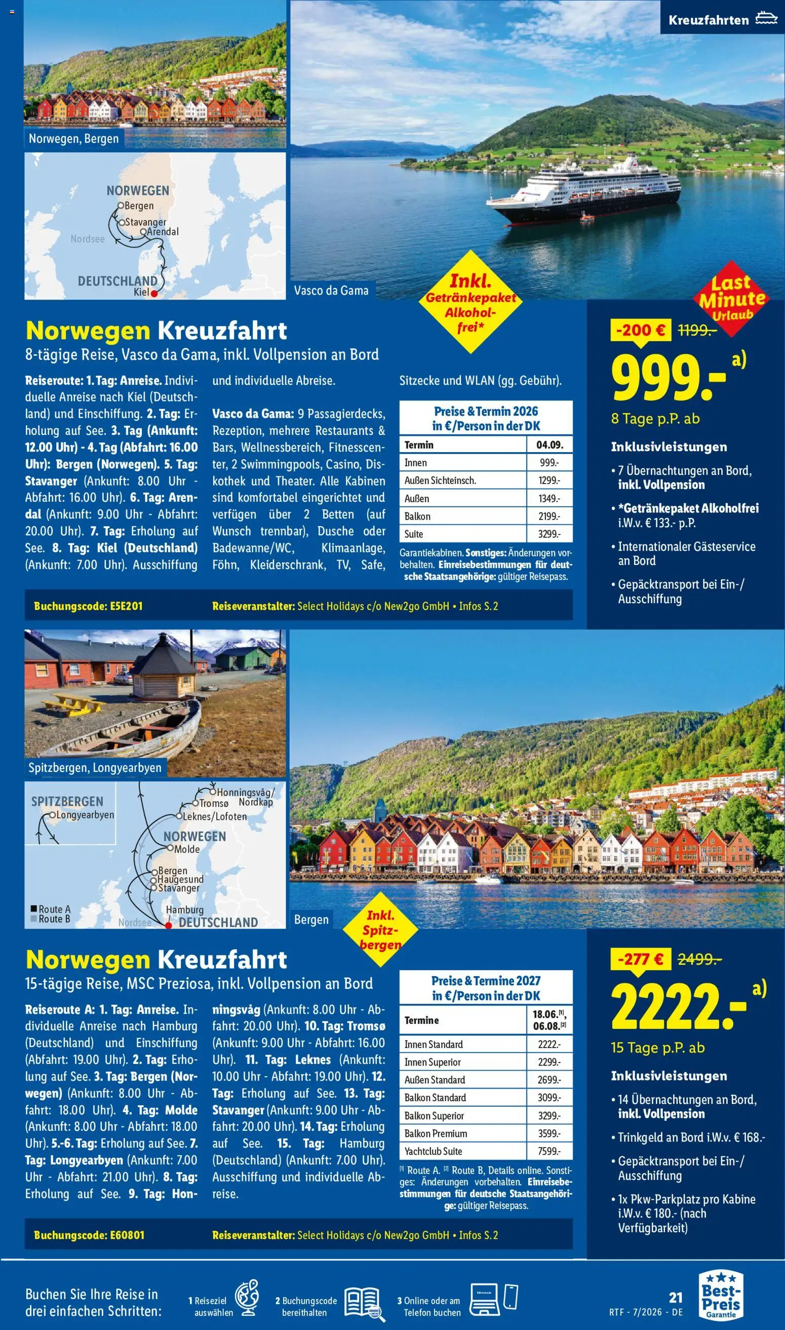 Lidl Reisen Prospekt – gültig ab 15.07.2026 | Seite: 21 | Produkte: Dusche, Alkohol, Telefon, Uhr