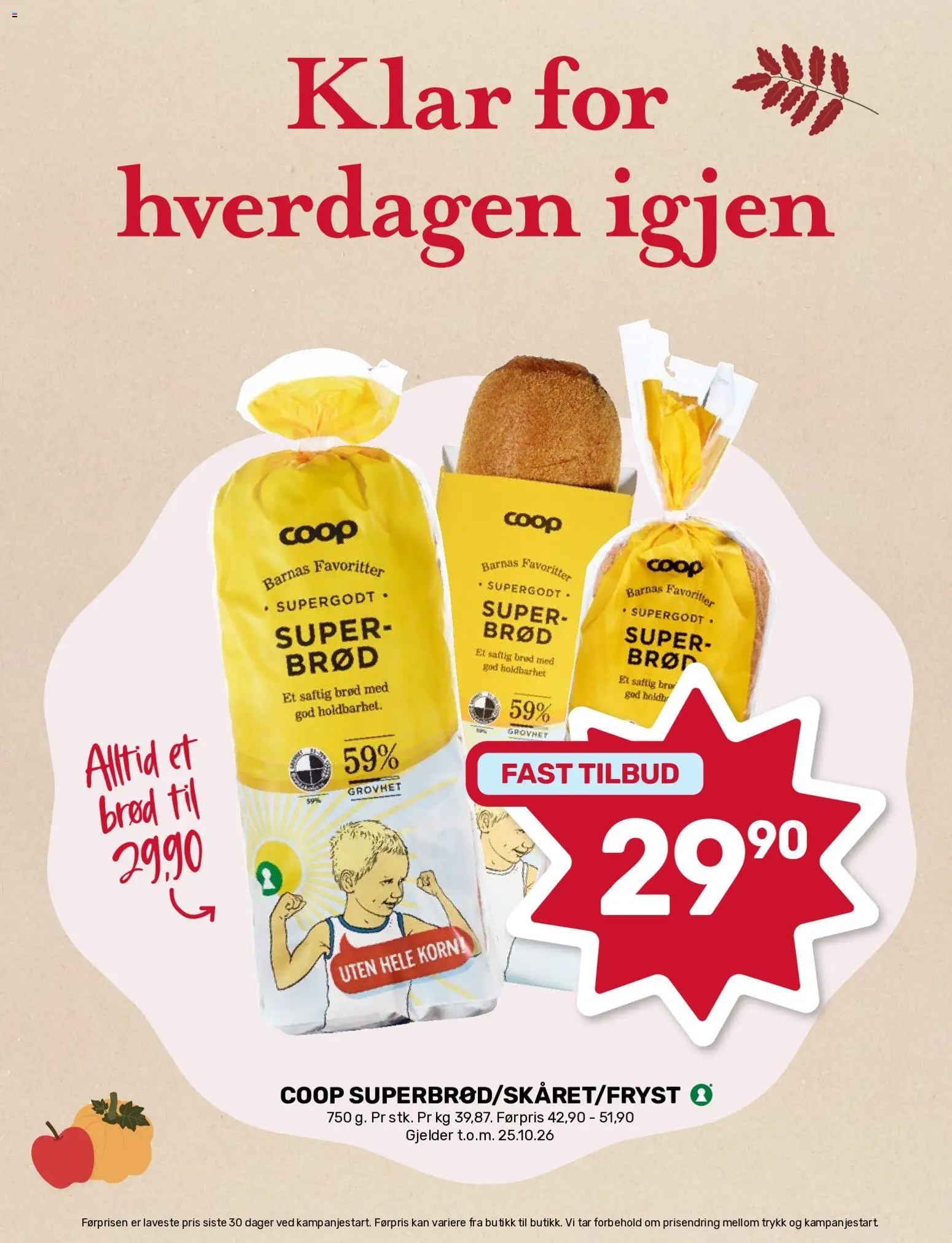 {H1} | Side: 4 | Produkter: Brød, Ved