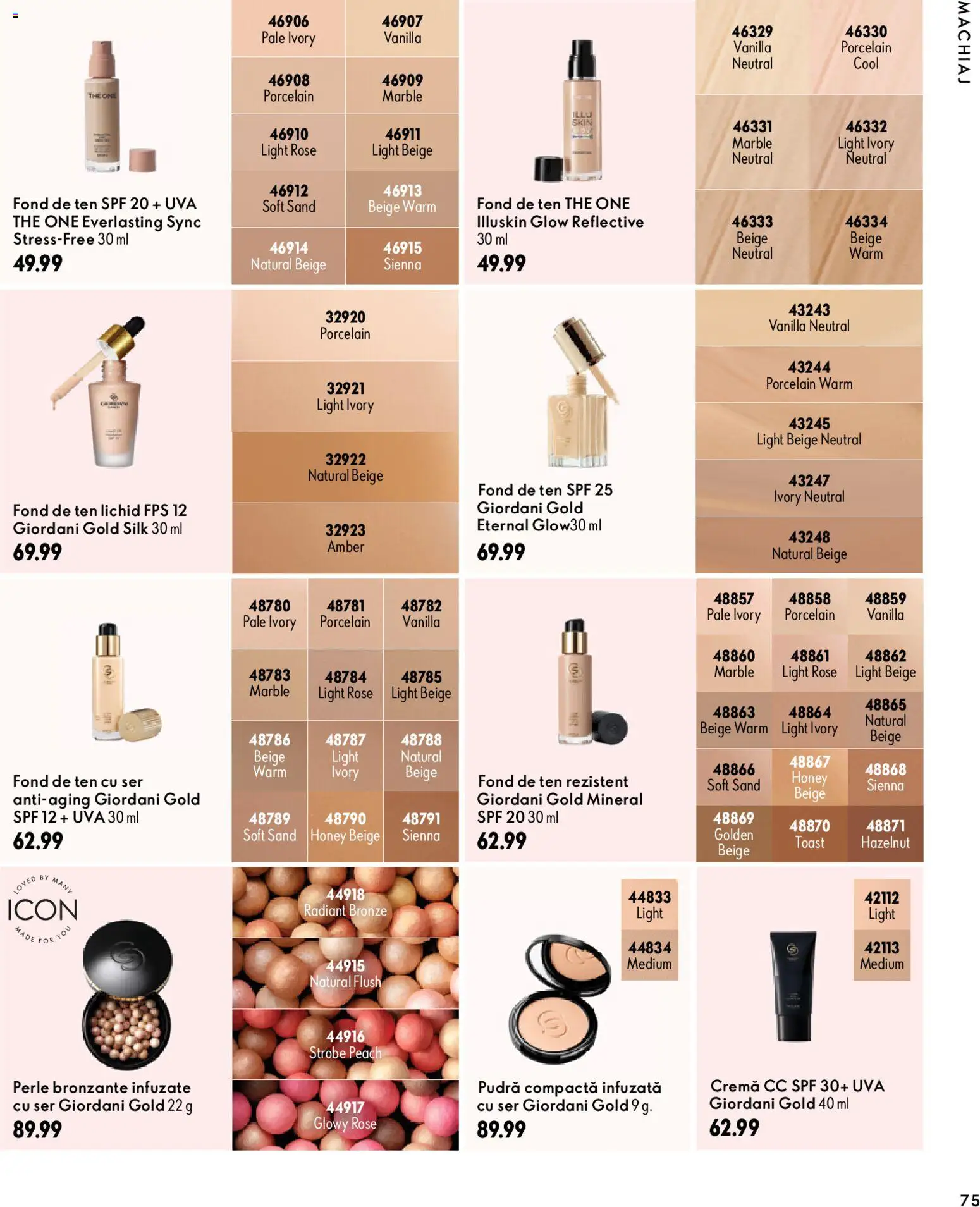 Noul catalog Oriflame – valabil de la 11.11.2026 | Pagină: 75