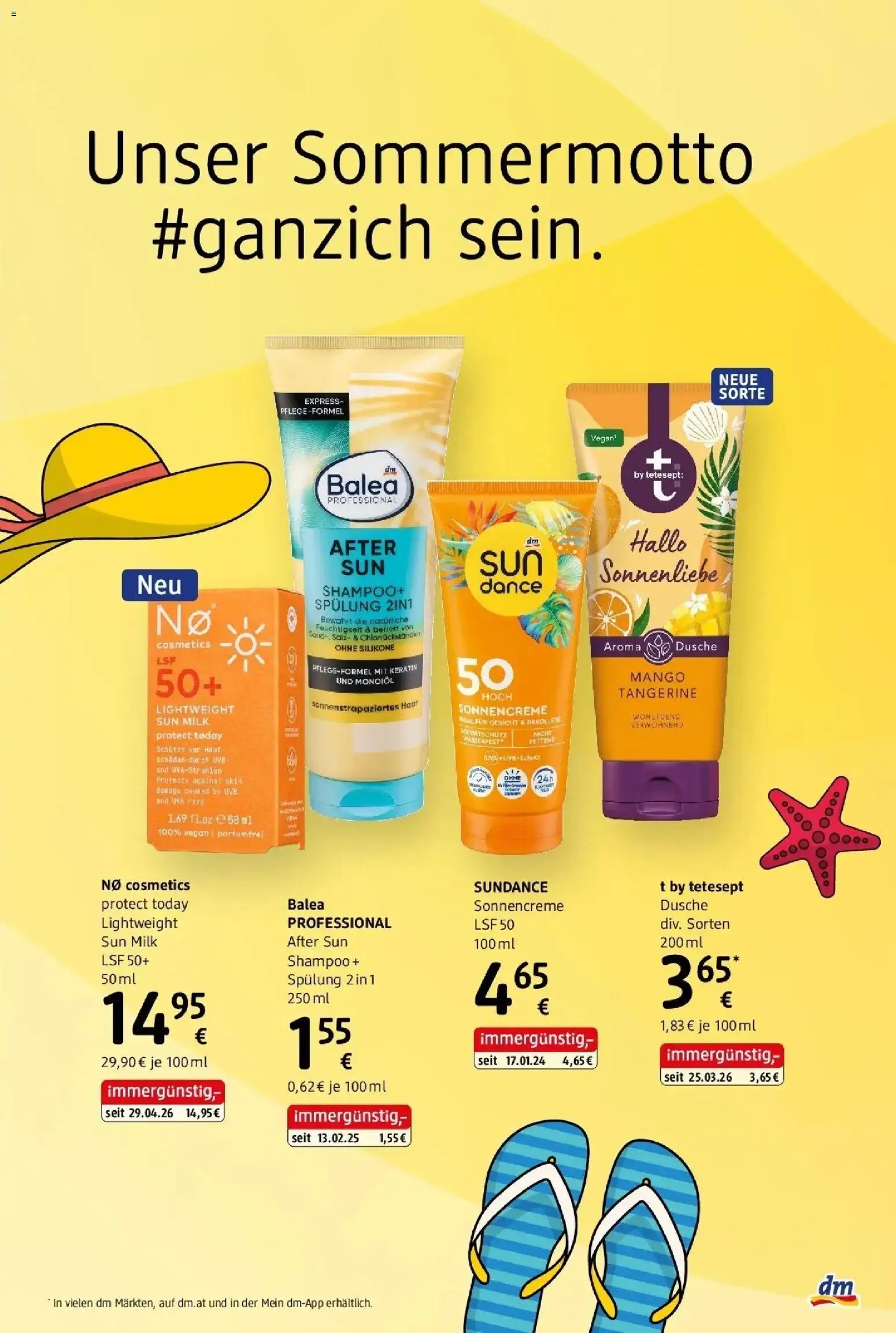 dm drogerie markt Journal Juni 2026 gültig ab 03.06.2026 | Seite: 3 | Produkte: Salz, Dusche, Shampoo, Sonnencreme