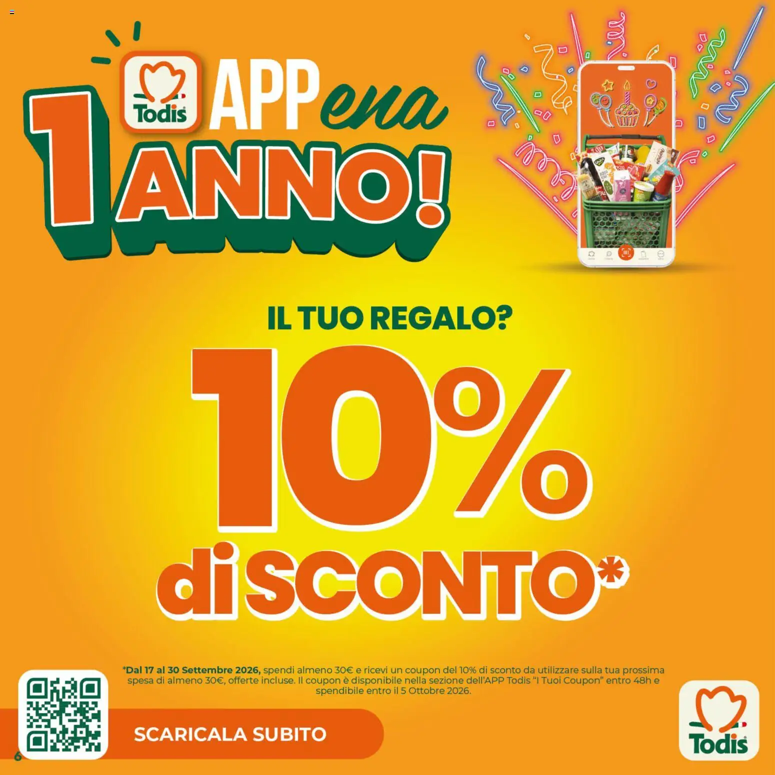 Volantino Todis del 17/09/2026 | Pagina: 6