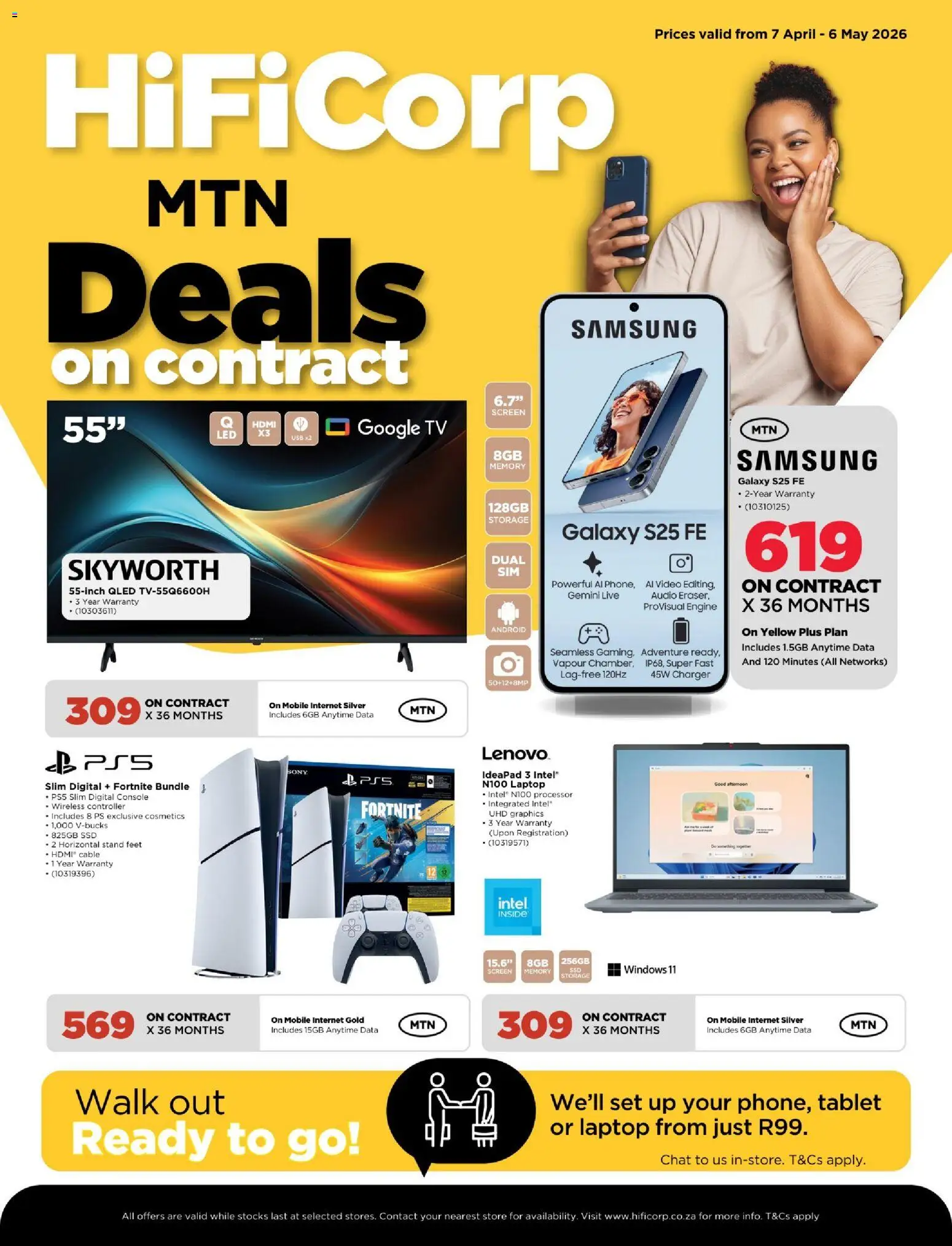 New HiFi Corp catalogue – valid from 07.04.2026 | Page: 1 | Products: Audio, USB, Laptop, Charger