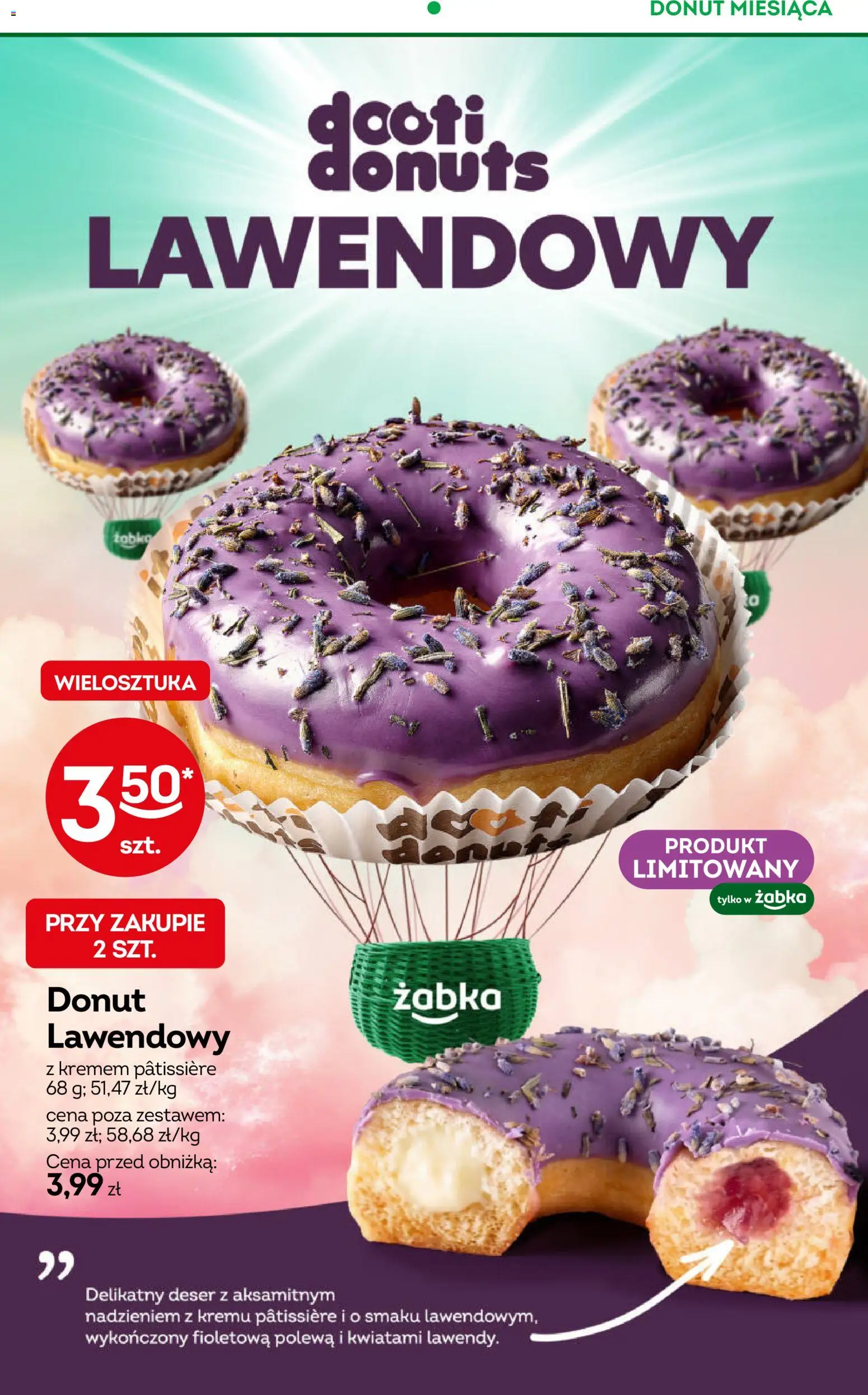 Żabka gazetka od 29.07.2026 | Strona: 67 | Produkty: Deser, Donut