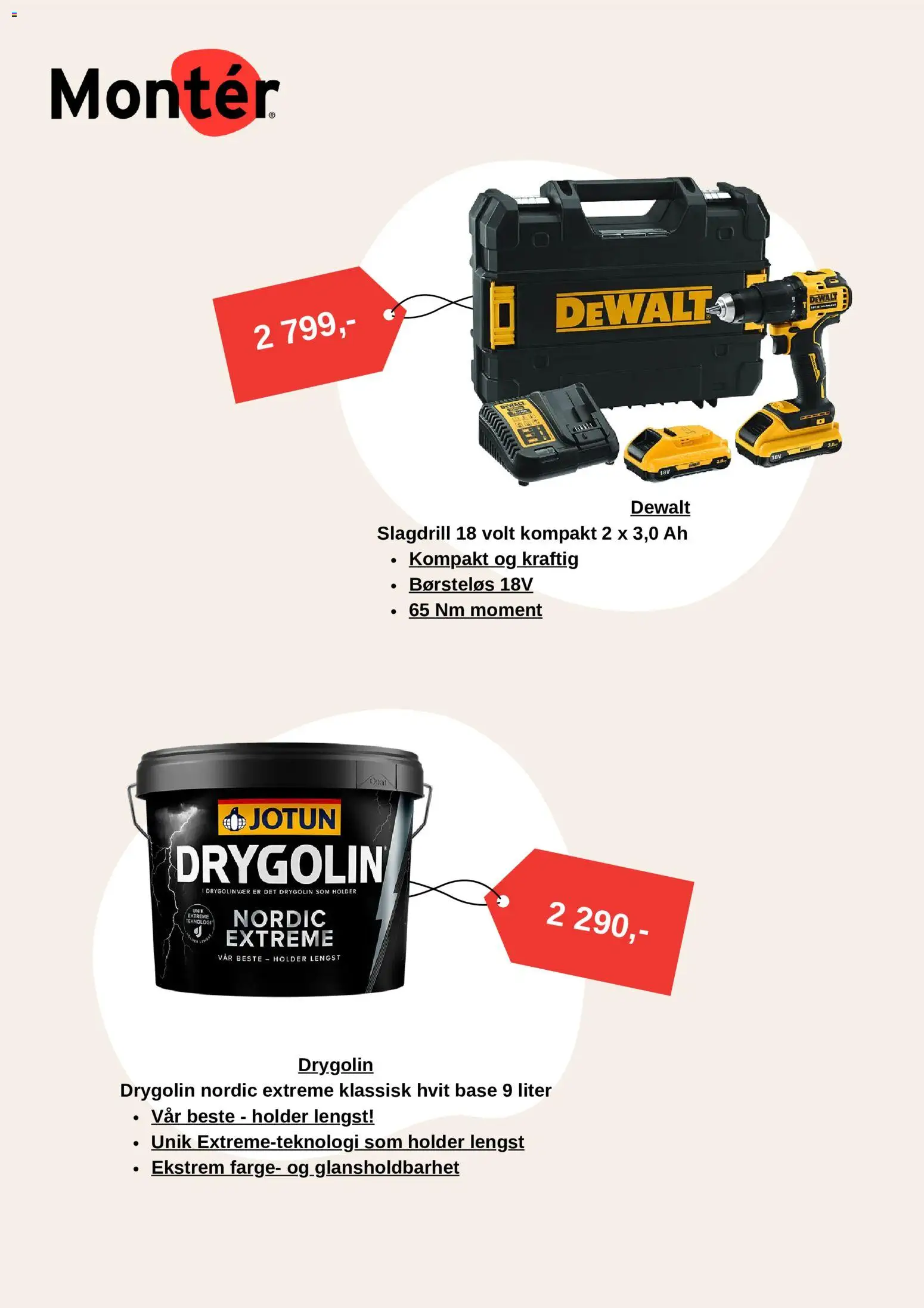 {H1} | Side: 5 | Produkter: Slagdrill