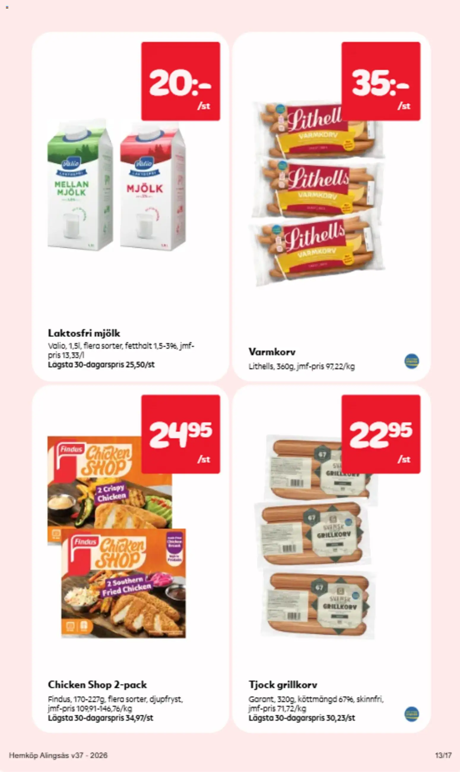 Hemköp reklamblad aktuell från 07/09/2026 | Sida: 13
