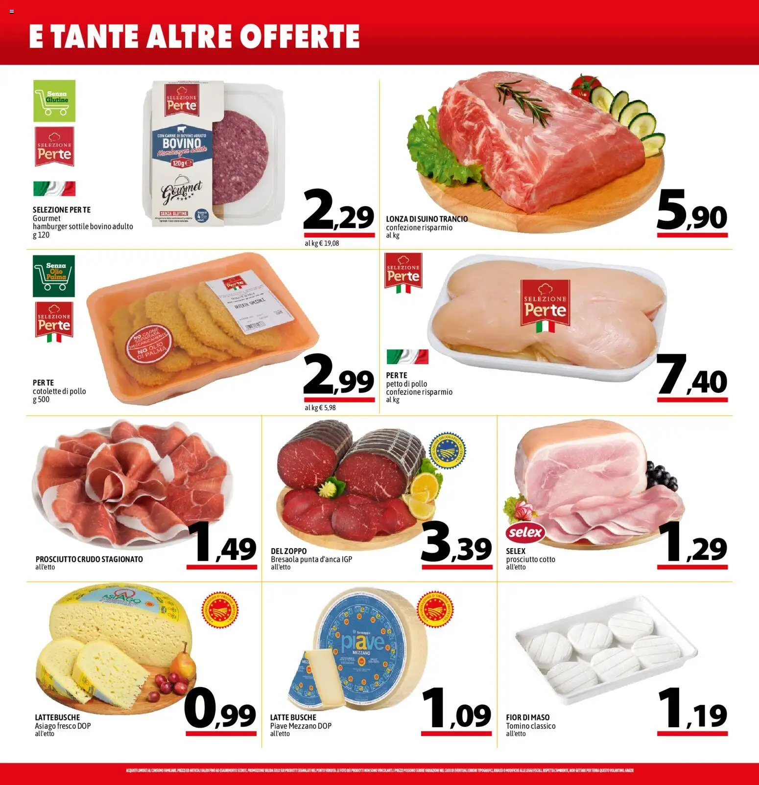 Volantino A&O del 03/09/2026 | Pagina: 12 | Prodotti: Bovino, Pollo, Bresaola, Olio