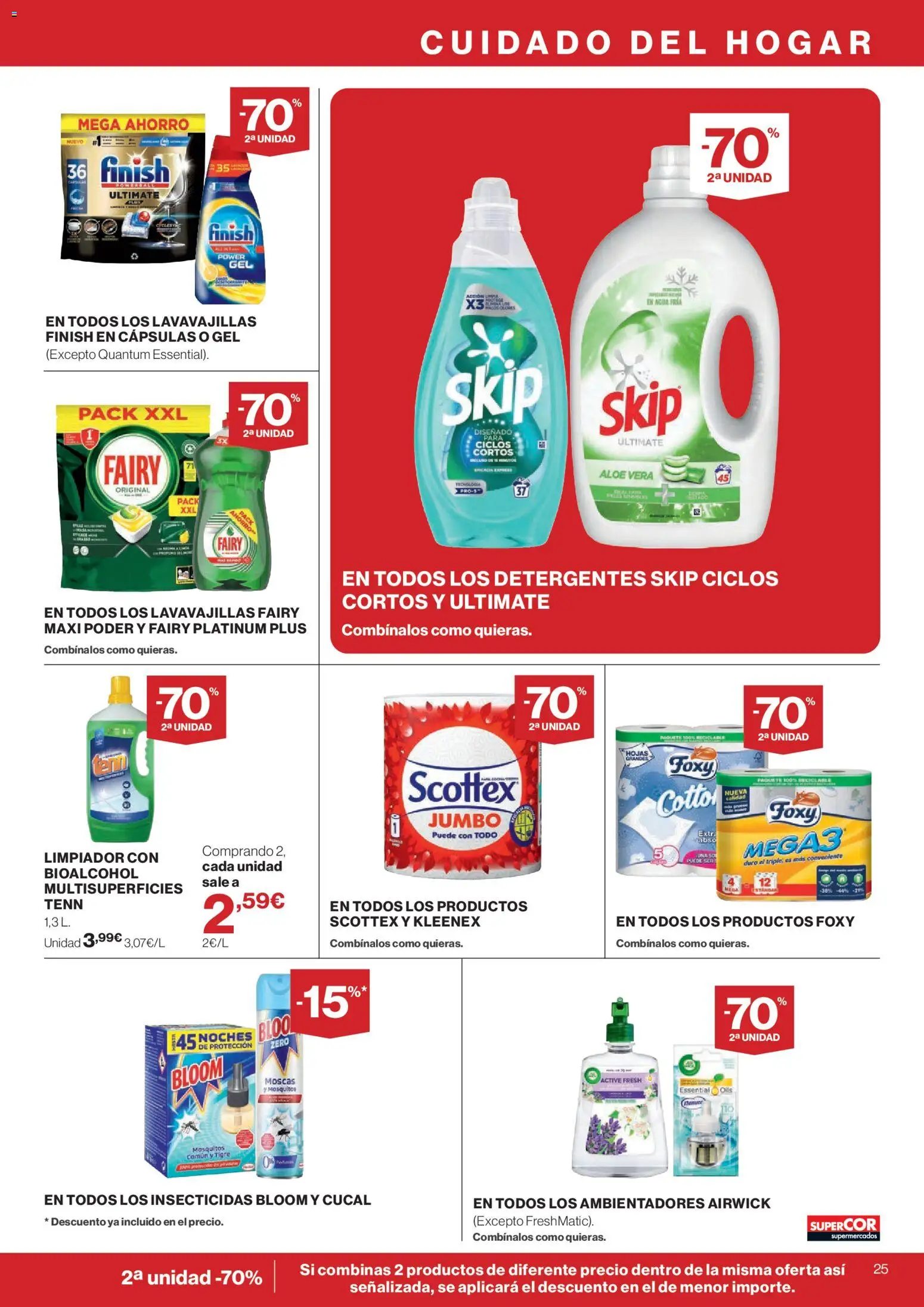 Supercor Canarias │ válido desde el 26/08/2026 | Página: 25 | Productos: Cápsulas, Lavavajillas, Aloe Vera, Agua
