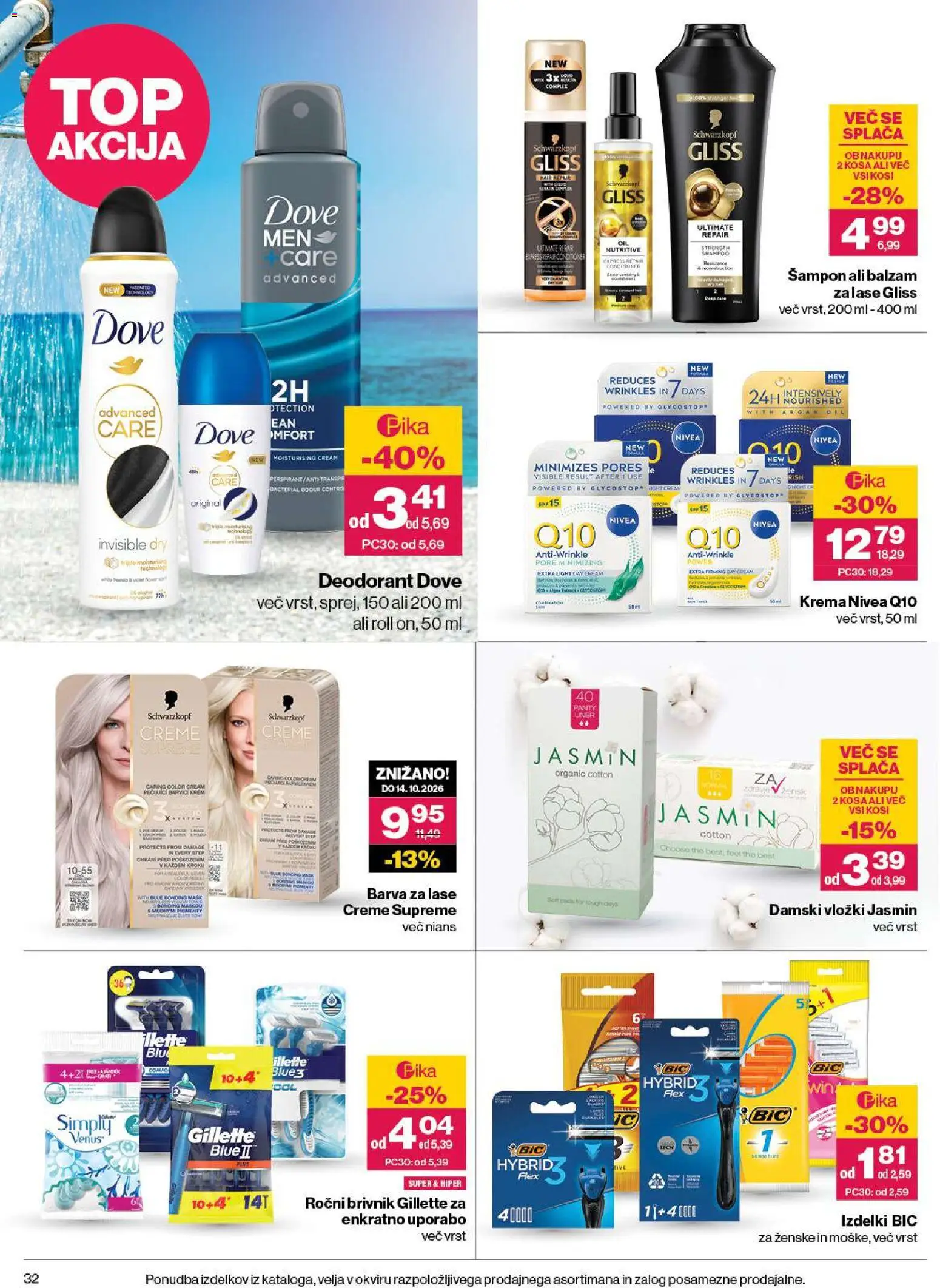 Novi Mercator katalog ponudbe – veljaven od 06.08.2026 | Stran: 32