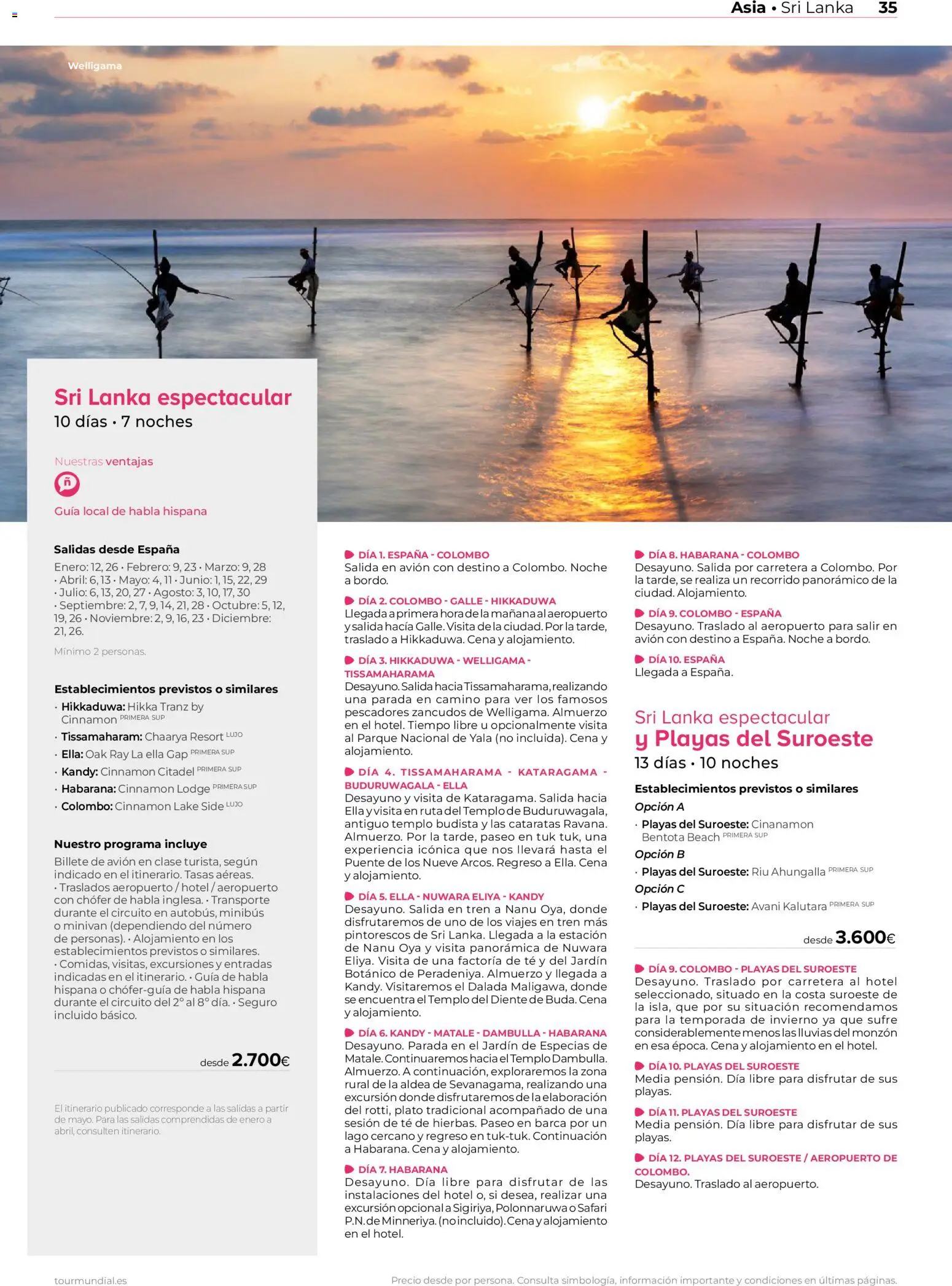 Viajes El Corte Inglés Asia y Oceanía │ válido desde el 01/01/2026 | Página: 35 | Productos: Té, Especias