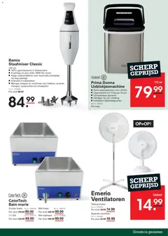 Sligro folder - Voorbeeld van een folder van Sligro, geldig van 23/07/2026 | Pagina: 21 | Producten: Ventilator, Klopper